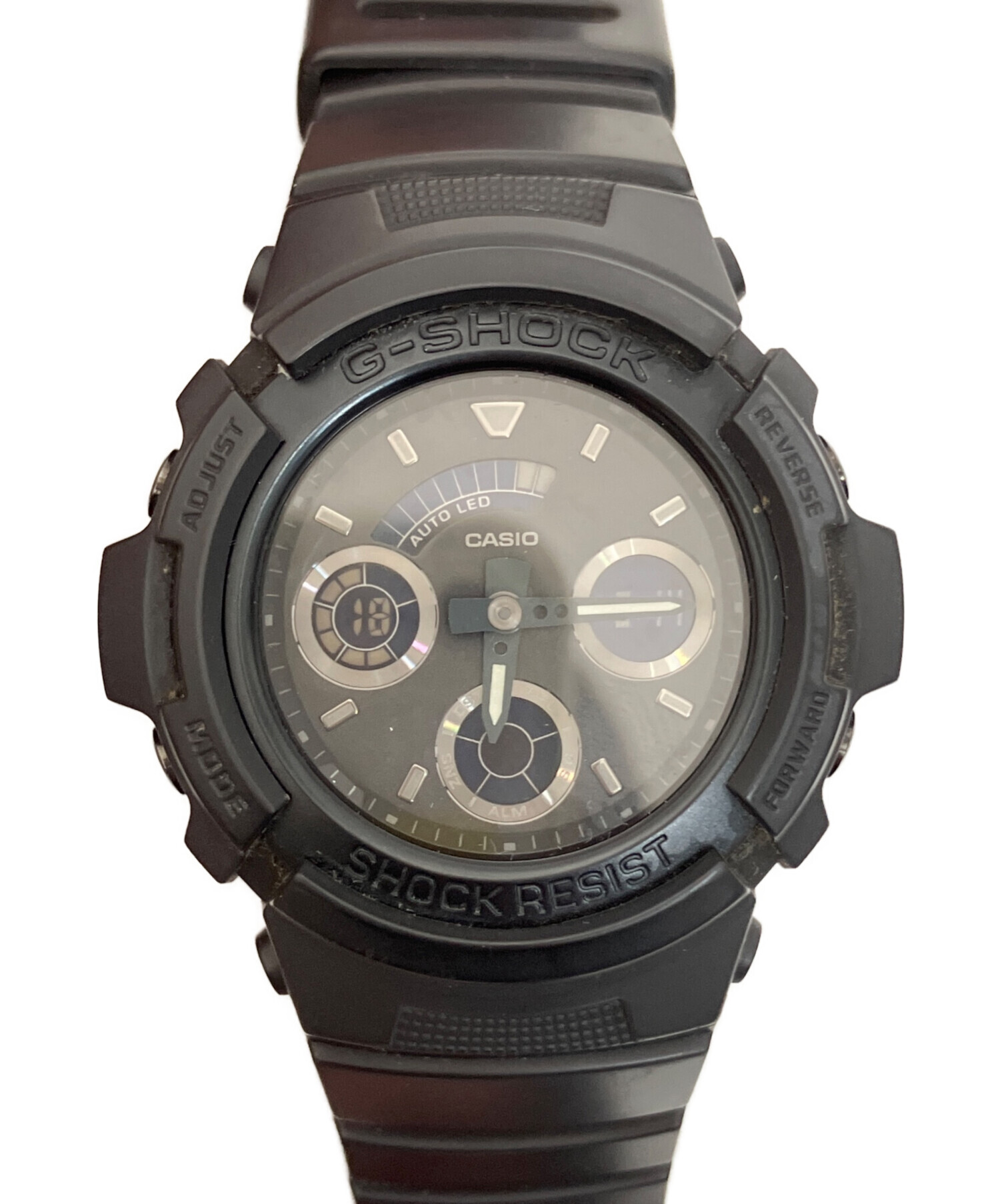 中古・古着通販】CASIO (カシオ) AW-591BB 腕時計 ブラック｜ブランド
