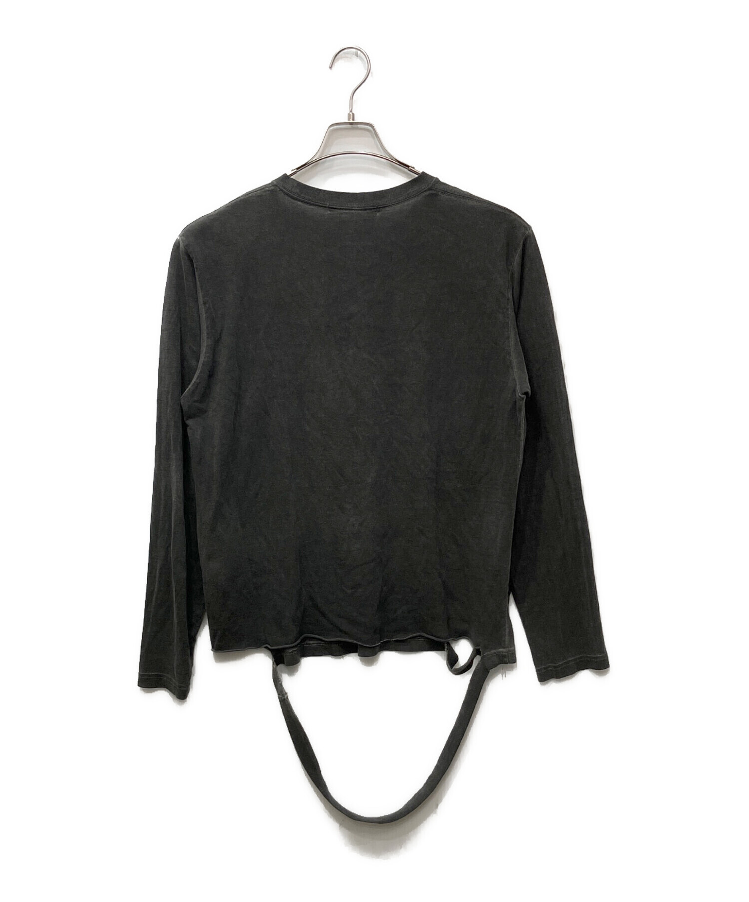 中古・古着通販】HYEIN SEO (ヘインソ) SLASHED LONG SLEEVE ブラック
