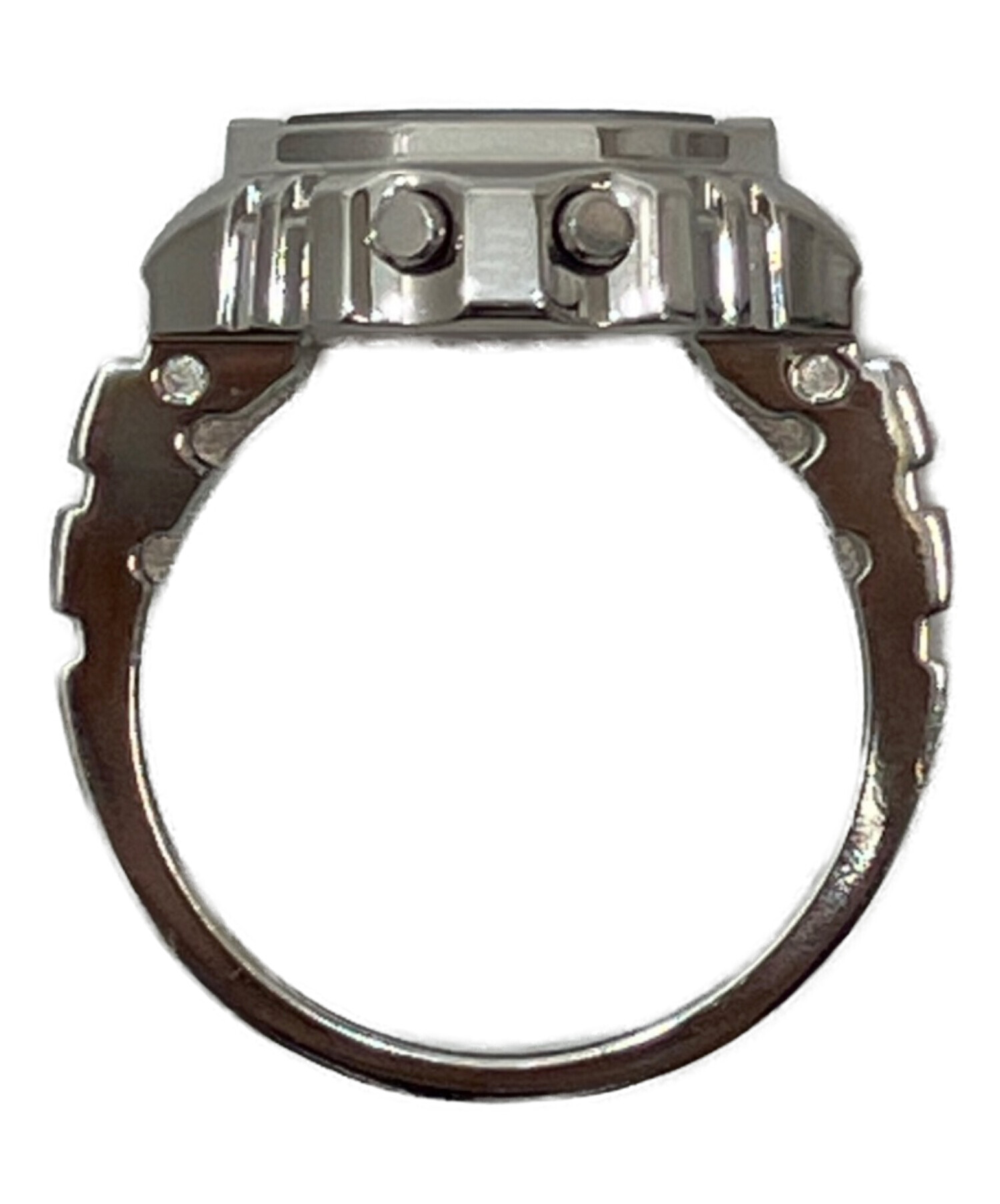 中古・古着通販】CASIO (カシオ) RING WATCH(リングウォッチ) シルバー