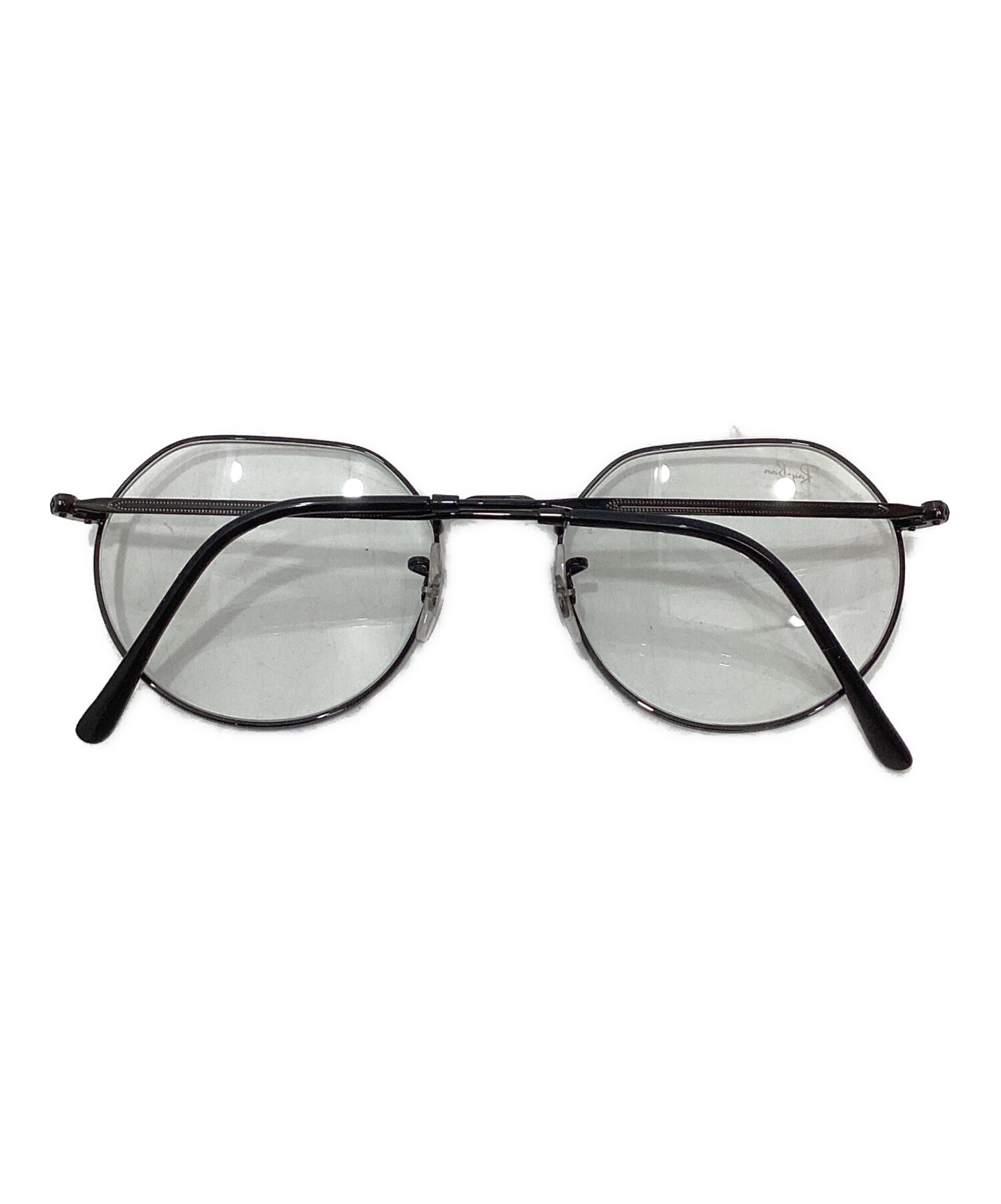 中古・古着通販】RAY-BAN (レイバン) 伊達眼鏡 ブラック サイズ:53□20