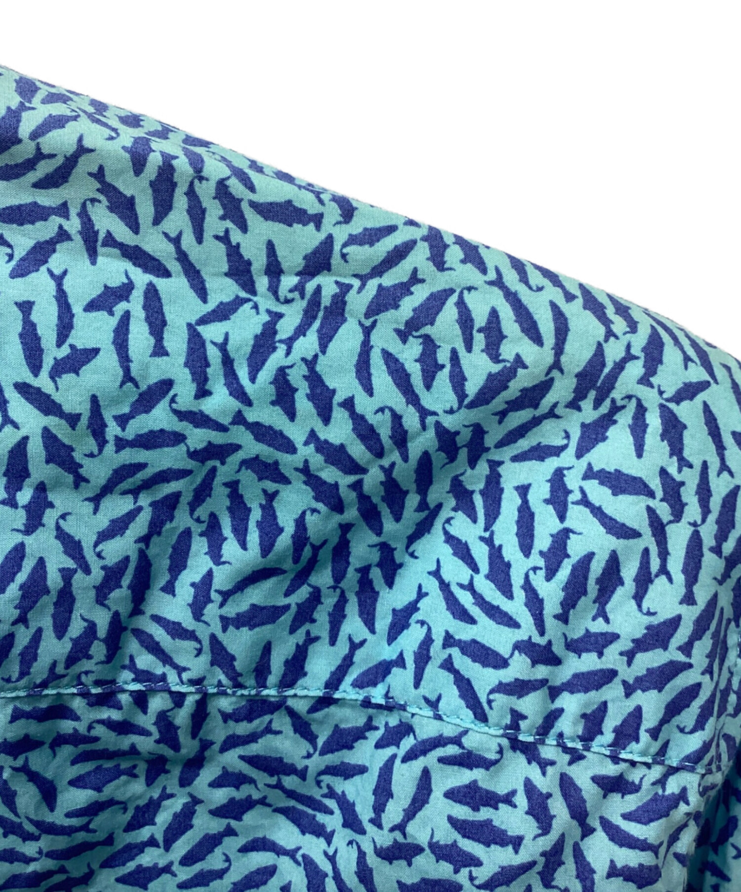 中古・古着通販】KENZO (ケンゾー) 総柄シャツ スカイブルー サイズ:41