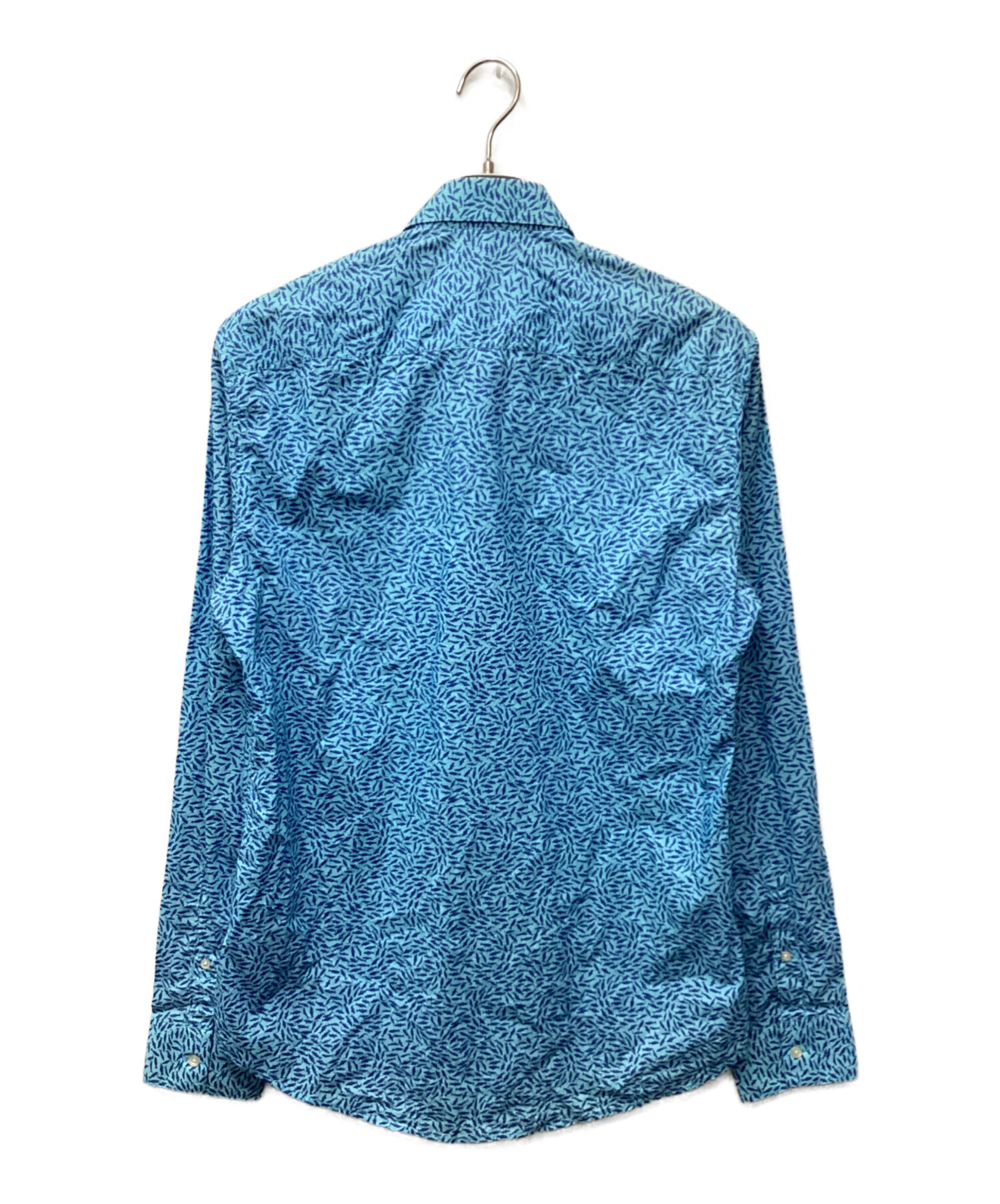中古・古着通販】KENZO (ケンゾー) 総柄シャツ スカイブルー サイズ:41
