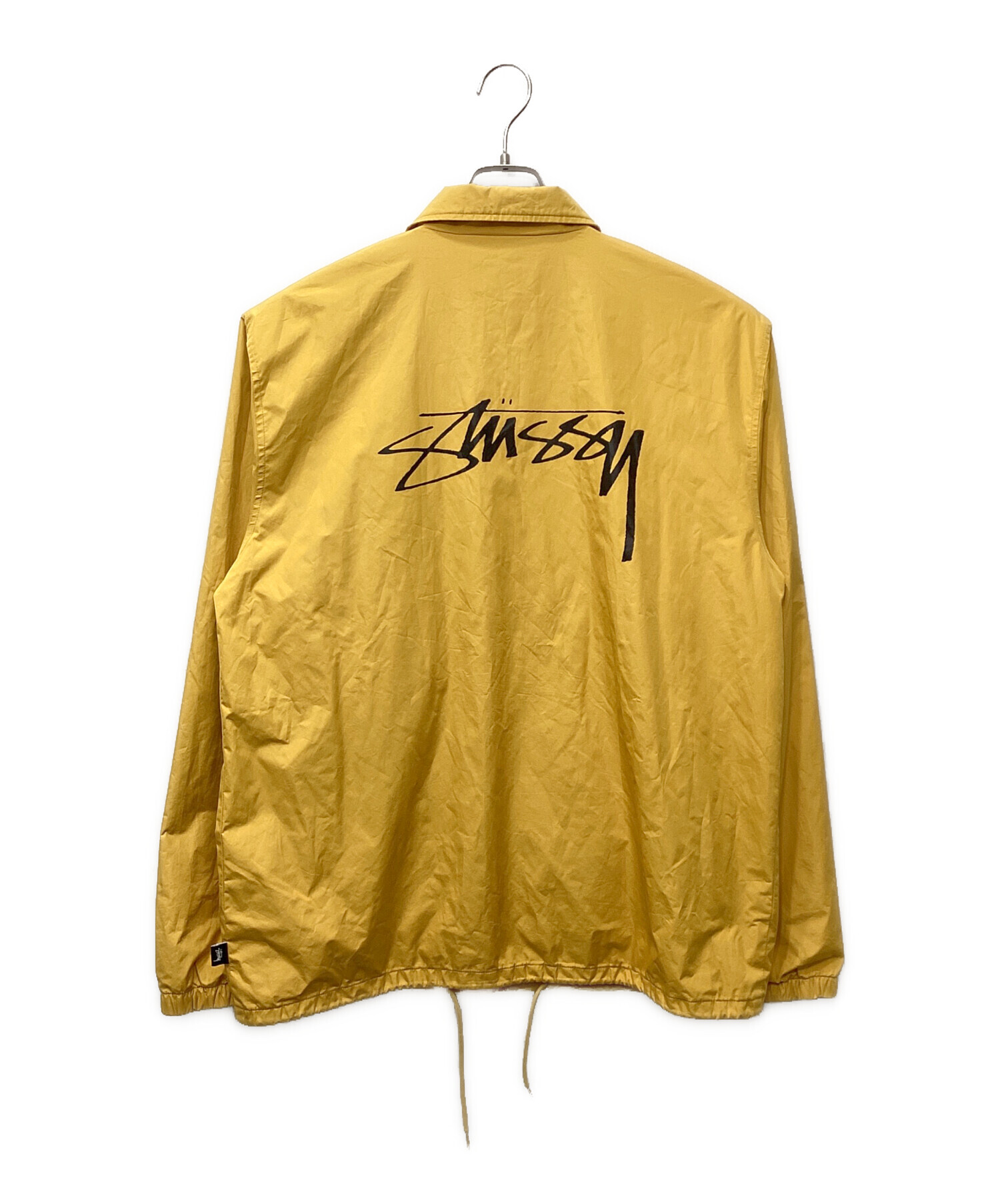 中古・古着通販】stussy (ステューシー) コーチジャケット イエロー