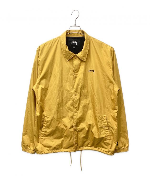中古・古着通販】stussy (ステューシー) コーチジャケット イエロー