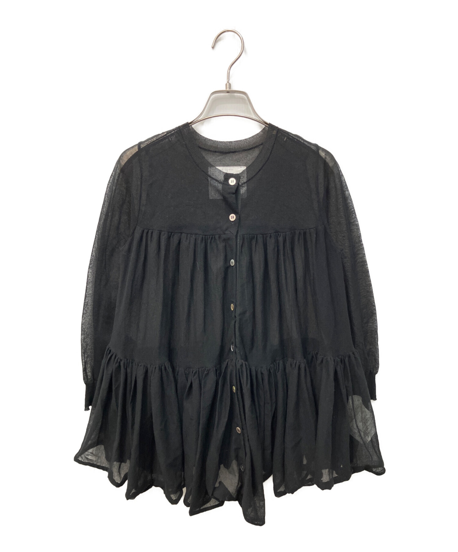 中古・古着通販】sacai (サカイ) シアーティアードカーディガン