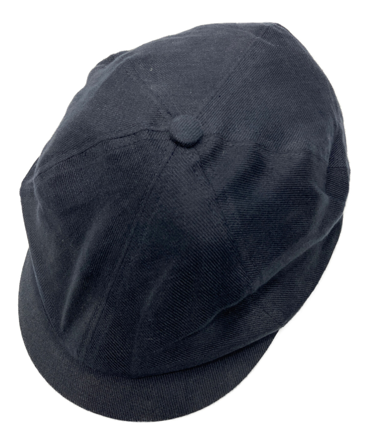 【未使用】THE.H.W.DOG&CO キャスケット コットンリネン ブラック 中古・古着通販】THE H.W.DOG&CO. (エイチダブリュードッグアンドコー