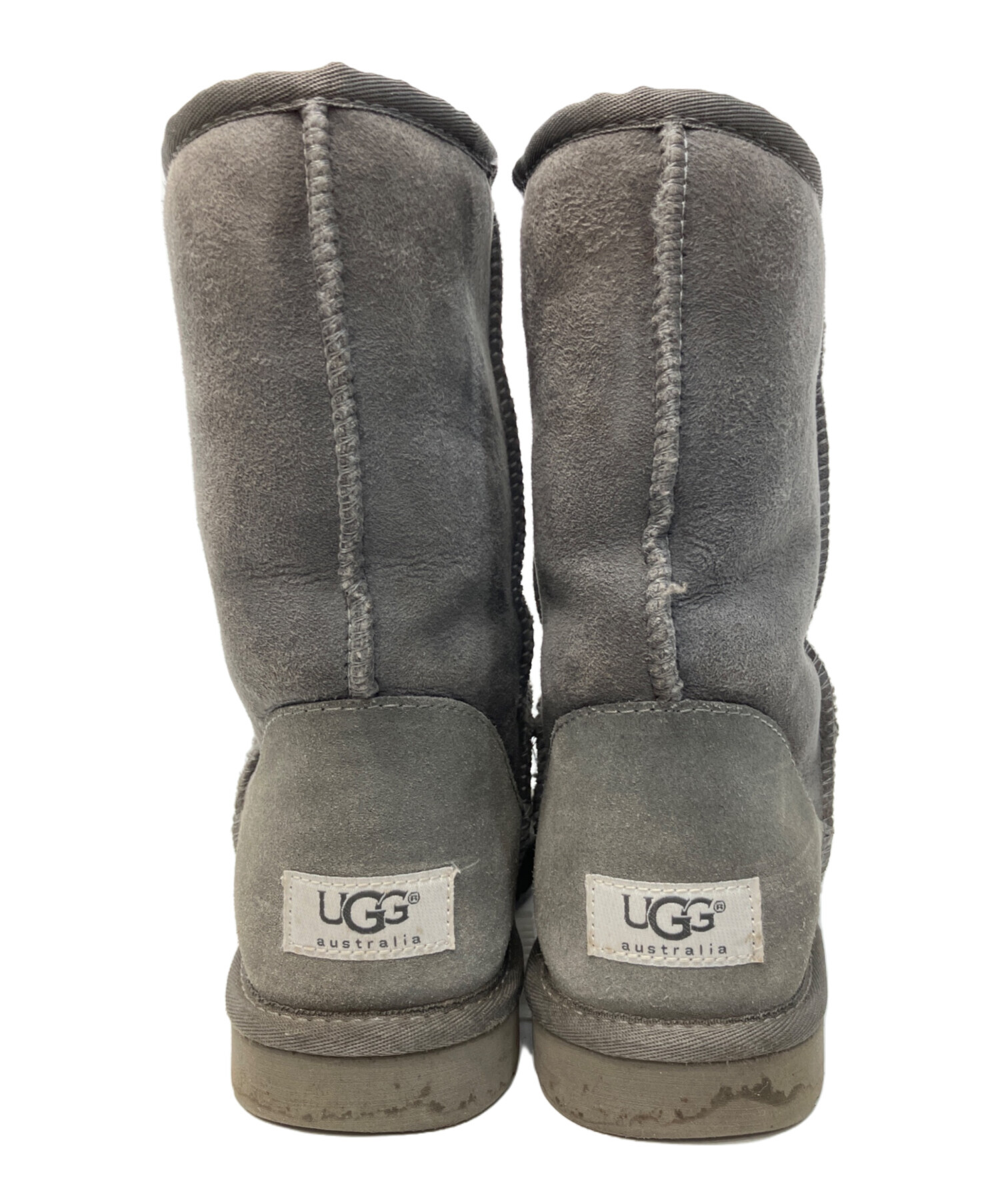 中古・古着通販】UGG (アグ) ムートンブーツ グレー サイズ:26CM