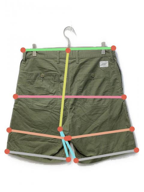 WTAPS  151GWDT-PTM13 BUDS SHORSハーフパンツ 中古・古着通販】WTAPS (ダブルタップス) BUDS SHORTS/リップストップ