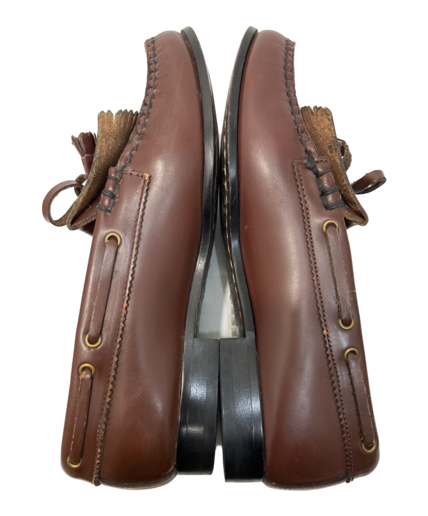 【REGAL】旧ロゴ/2134/ローファー/茶/ヴィンテージ/25.5EE 中古・古着通販】REGAL (リーガル) タッセルローファー ブラウン