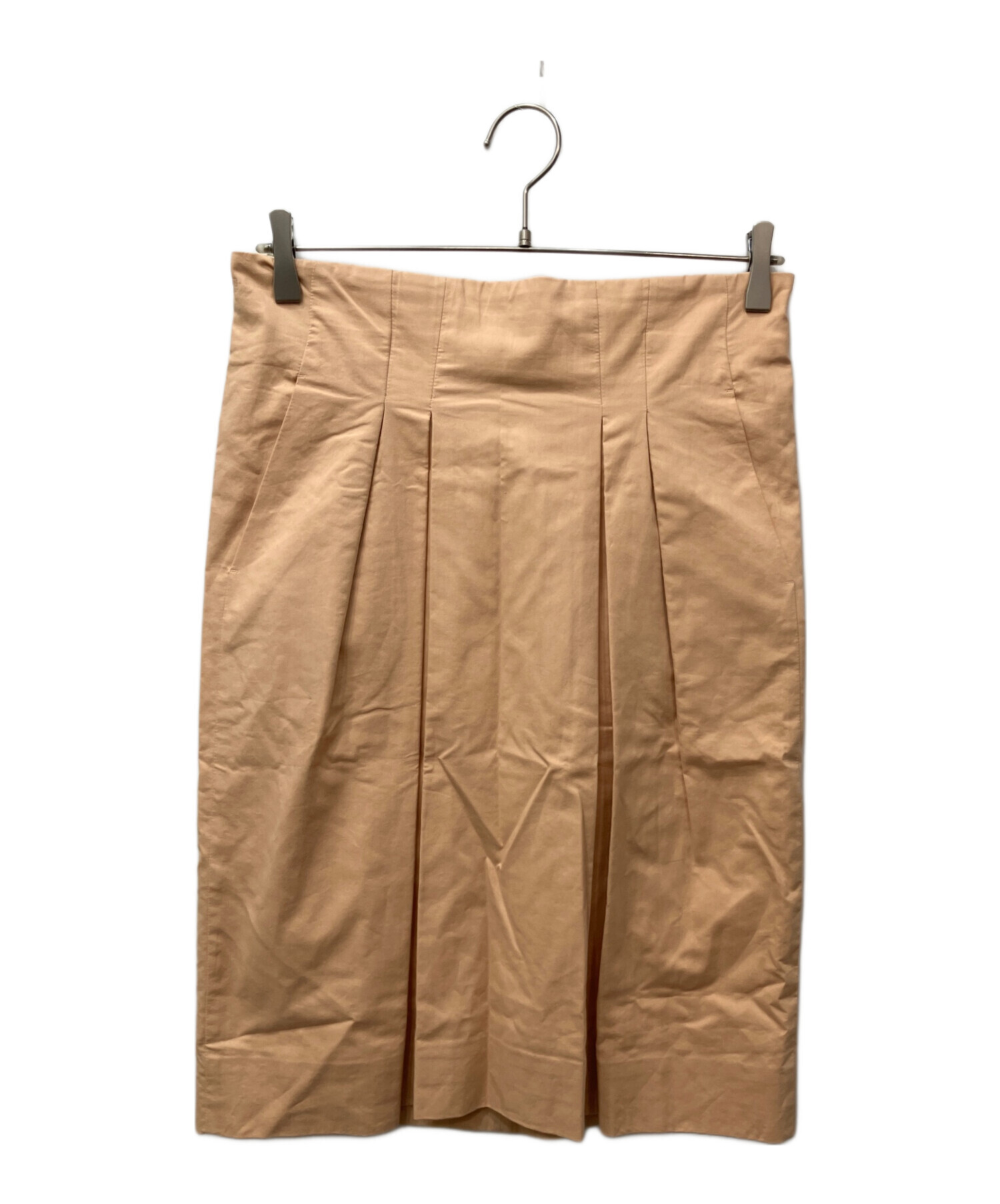 ジルサンダー♡リボンスカート32 中古・古着通販】JIL SANDER (ジルサンダー) リボンベルテッドプリーツ