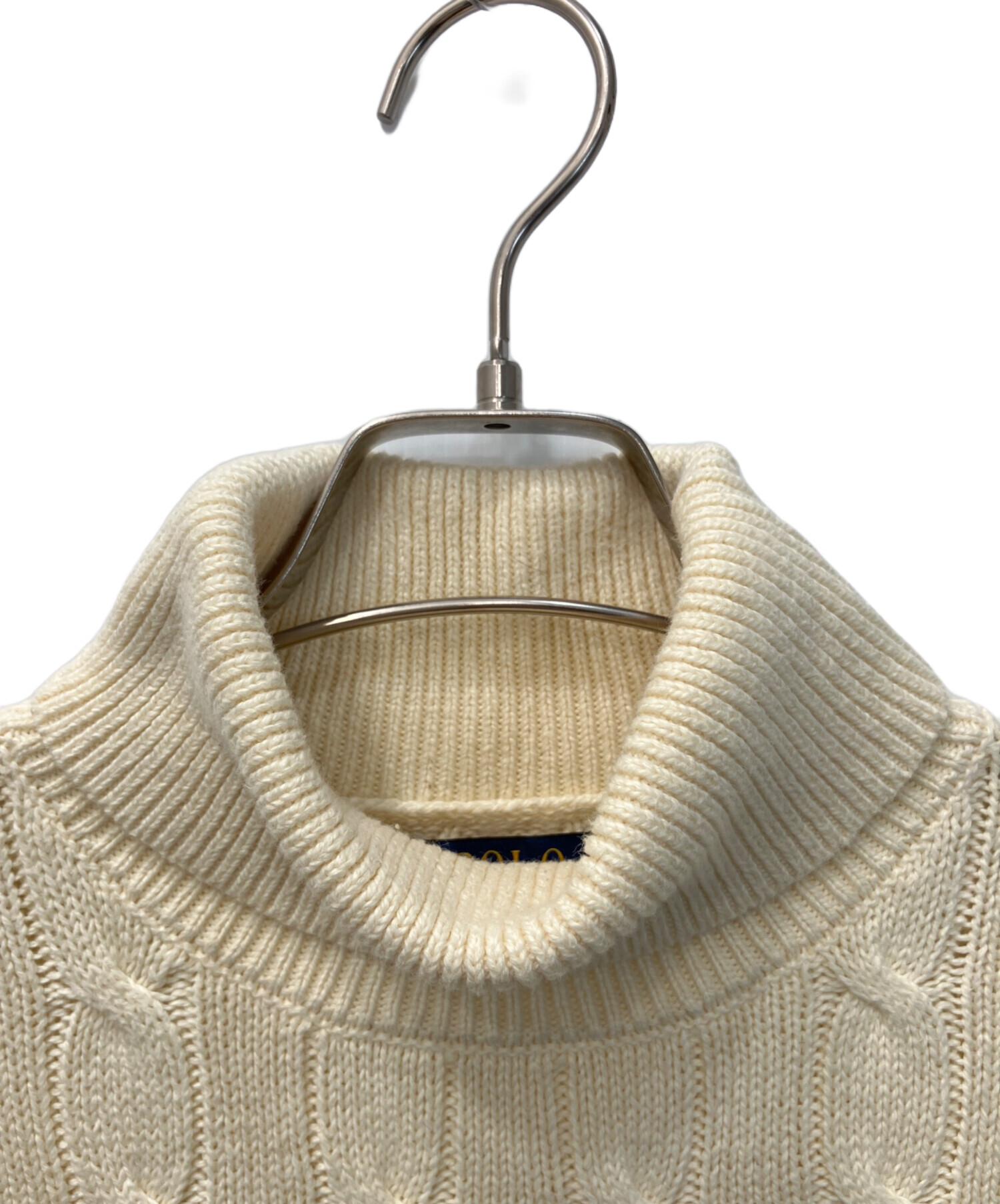 Polo Ralph Lauren グレージュ タートルネック ニット　新品 中古・古着通販】POLO RALPH LAUREN (ポロ・ラルフローレン