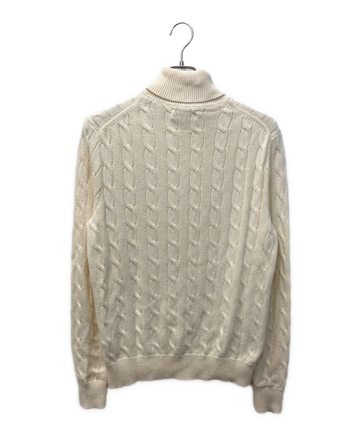 Polo Ralph Lauren グレージュ タートルネック ニット　新品 中古・古着通販】POLO RALPH LAUREN (ポロ・ラルフローレン