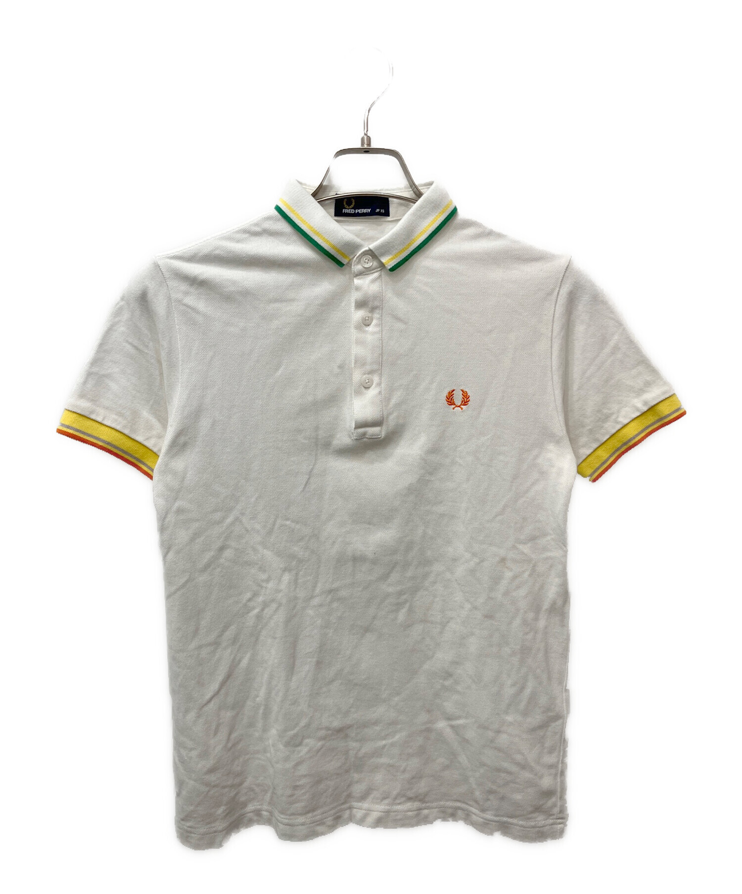 中古・古着通販】FRED PERRY (フレッドペリー) ポロシャツ ホワイト