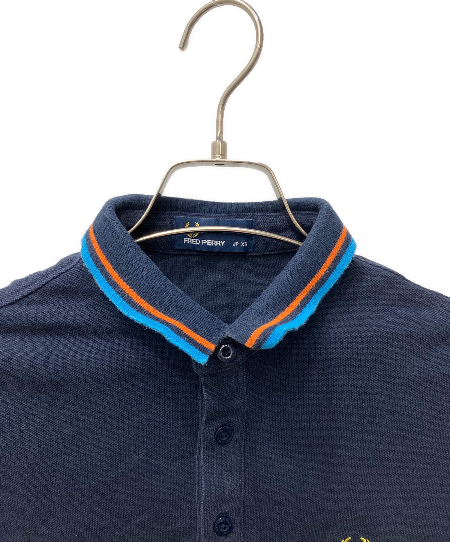 中古・古着通販】FRED PERRY (フレッドペリー) ポロシャツ ネイビー