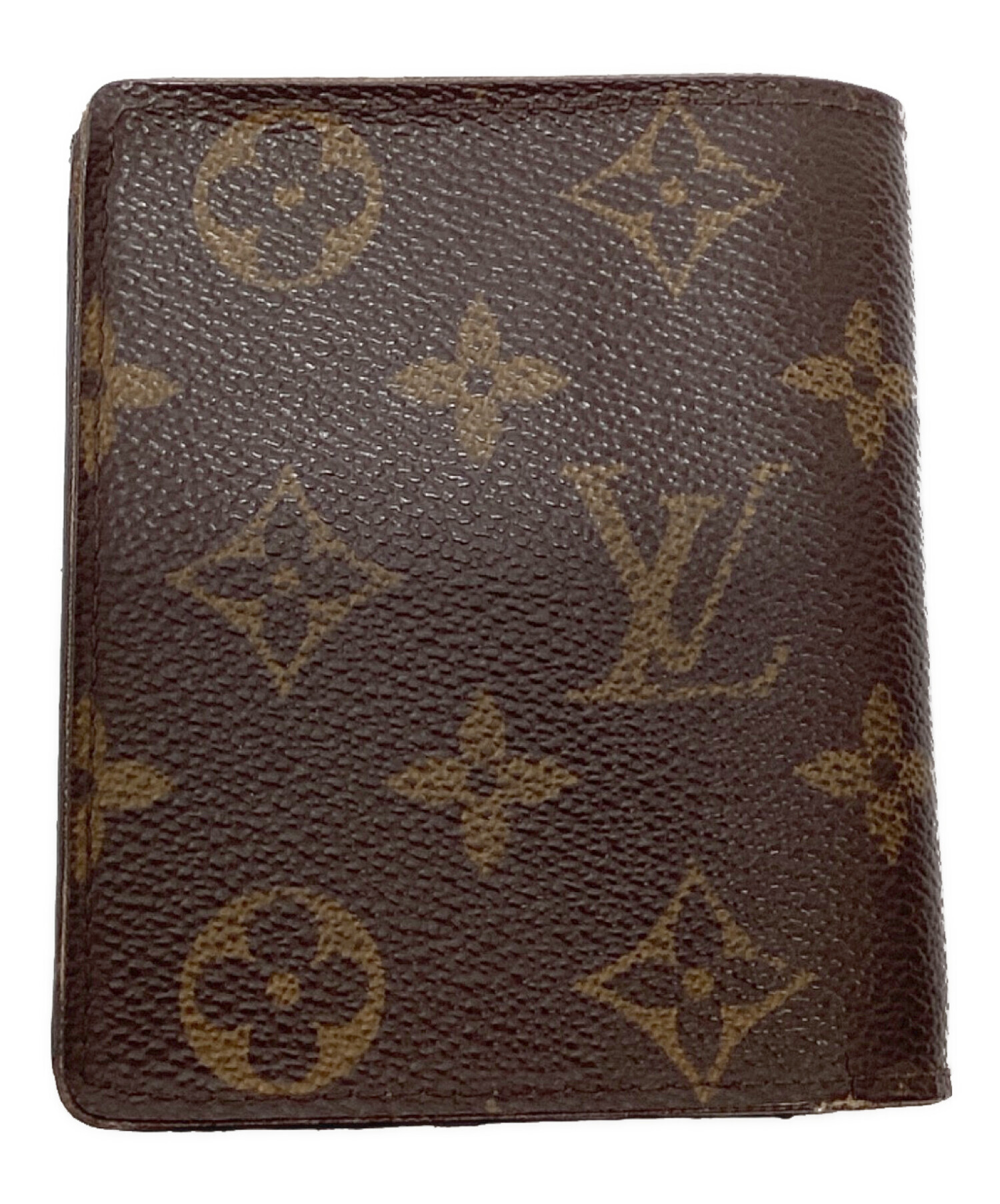 中古・古着通販】LOUIS VUITTON (ルイ ヴィトン) 2つ折り財布 ブラウン