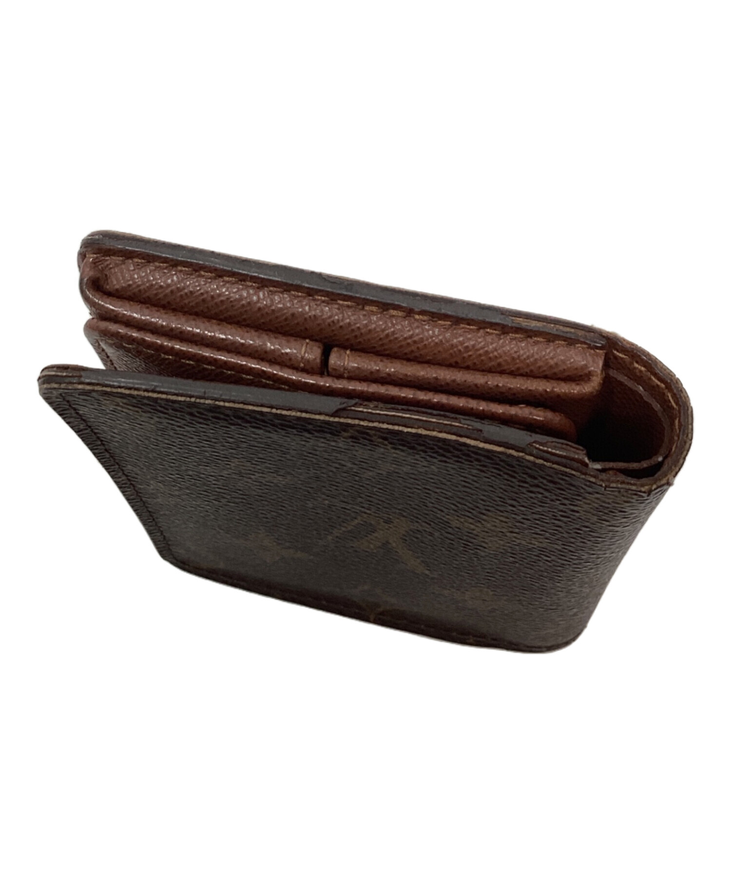 中古・古着通販】LOUIS VUITTON (ルイ ヴィトン) 2つ折り財布 ブラウン