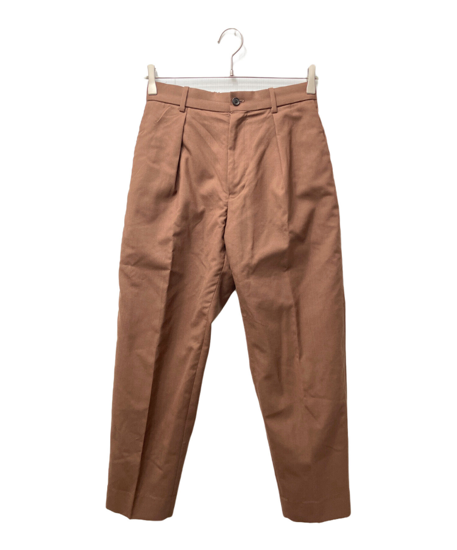 中古・古着通販】MARKAWARE (マーカウェア) FRONT PLEATS PEGTOP
