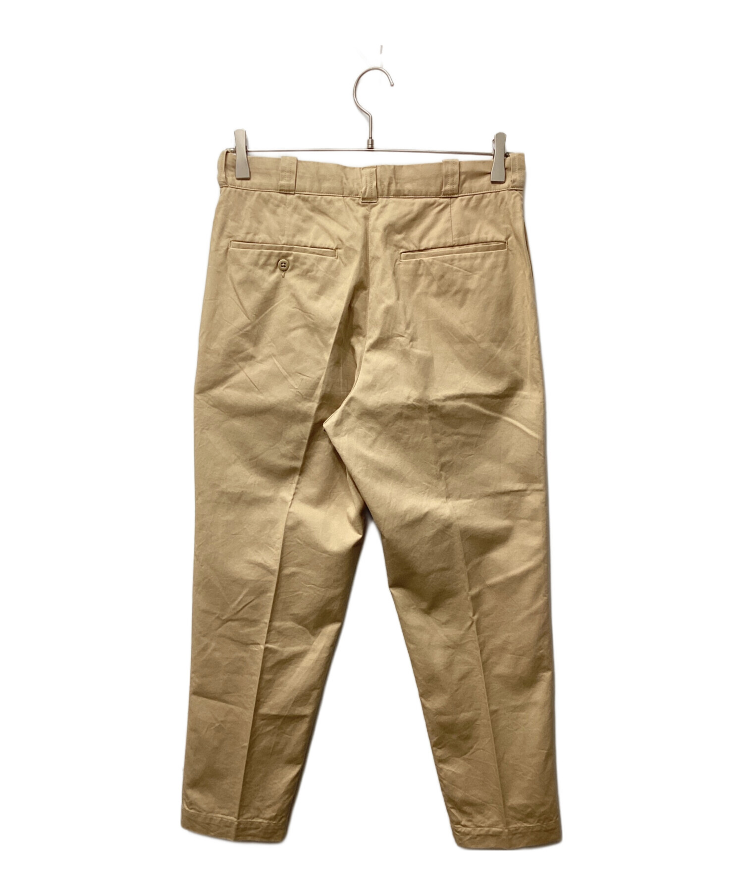Markaware マーカウェア / チノパン 中古・古着通販】MARKAWARE (マーカウェア) FRONT PLEATS PEGTOP