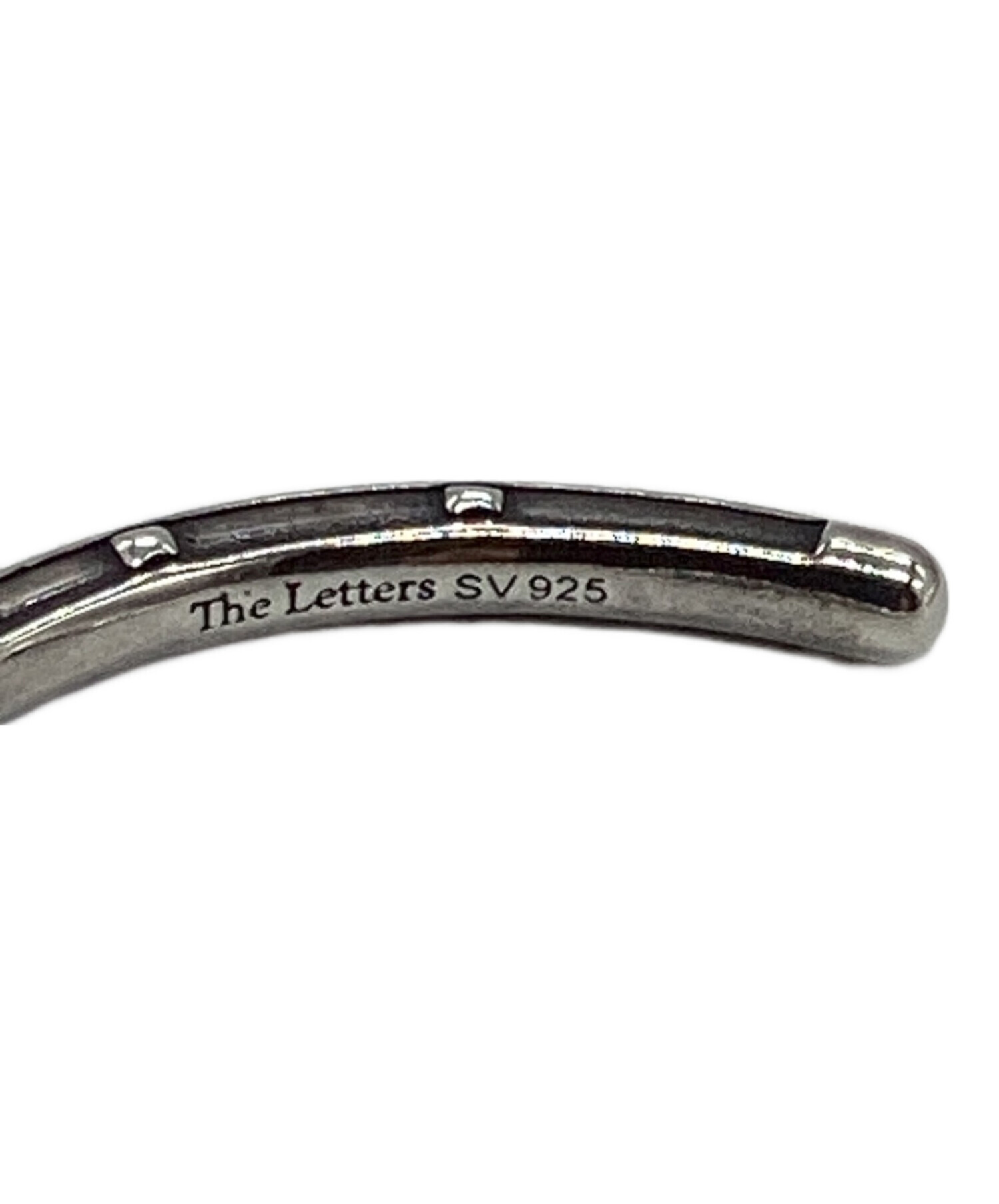 The letters ホースヘッド バングル Silver 925 中古・古着通販】The Letters (レターズ) HORSESHOE BANGLE / ホース