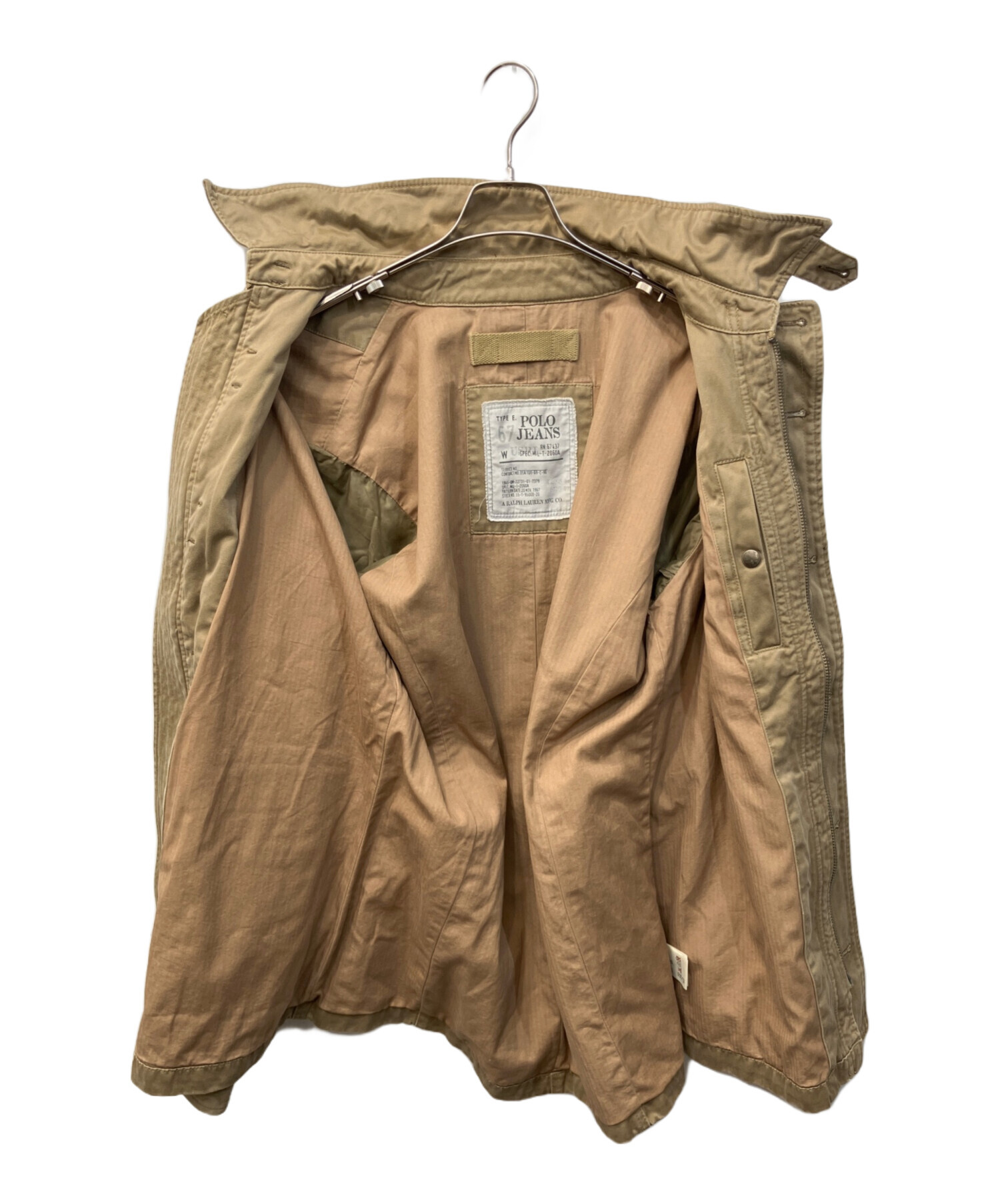Polo Jeans Co. ベージュ　コーデュロイジャケット 中古・古着通販】POLO JEANS (ポロジーンズ) Jungle Fatigue Jacket