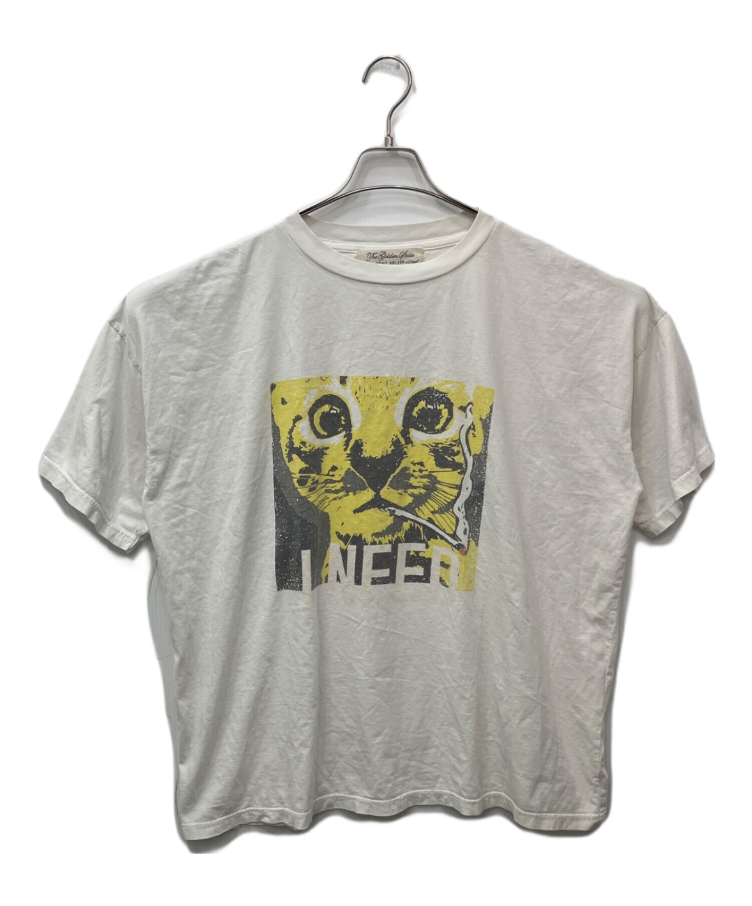 中古・古着通販】REMI RELIEF (レミレリーフ) 半袖Tシャツ ホワイト