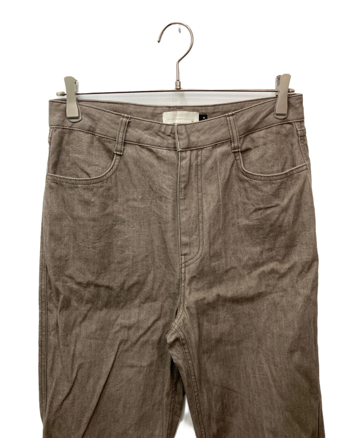 中古・古着通販】AMOMENTO (アモーメント) ストレートデニムパンツ