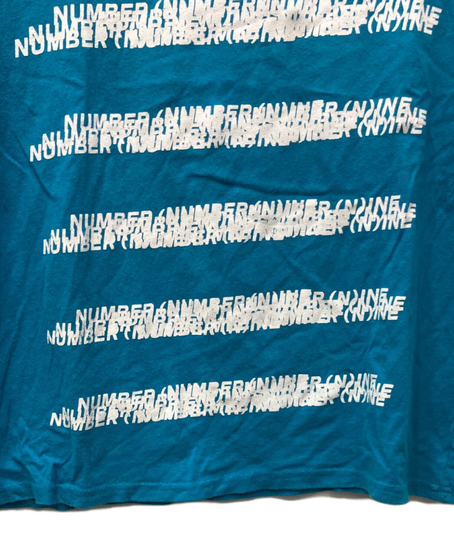 中古・古着通販】NUMBER (N)INE (ナンバーナイン) ロゴプリントTシャツ
