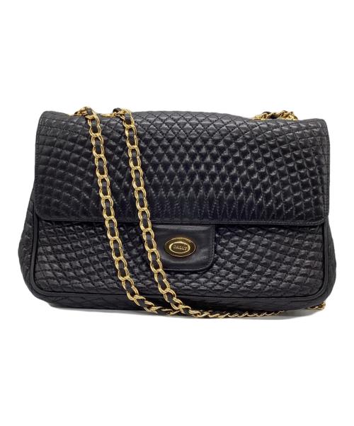 風の仁　　　　　　　　　　　　　　　BALLY　バリー 中古・古着通販】BALLY (バリー) キルトレザーチェーンショルダー