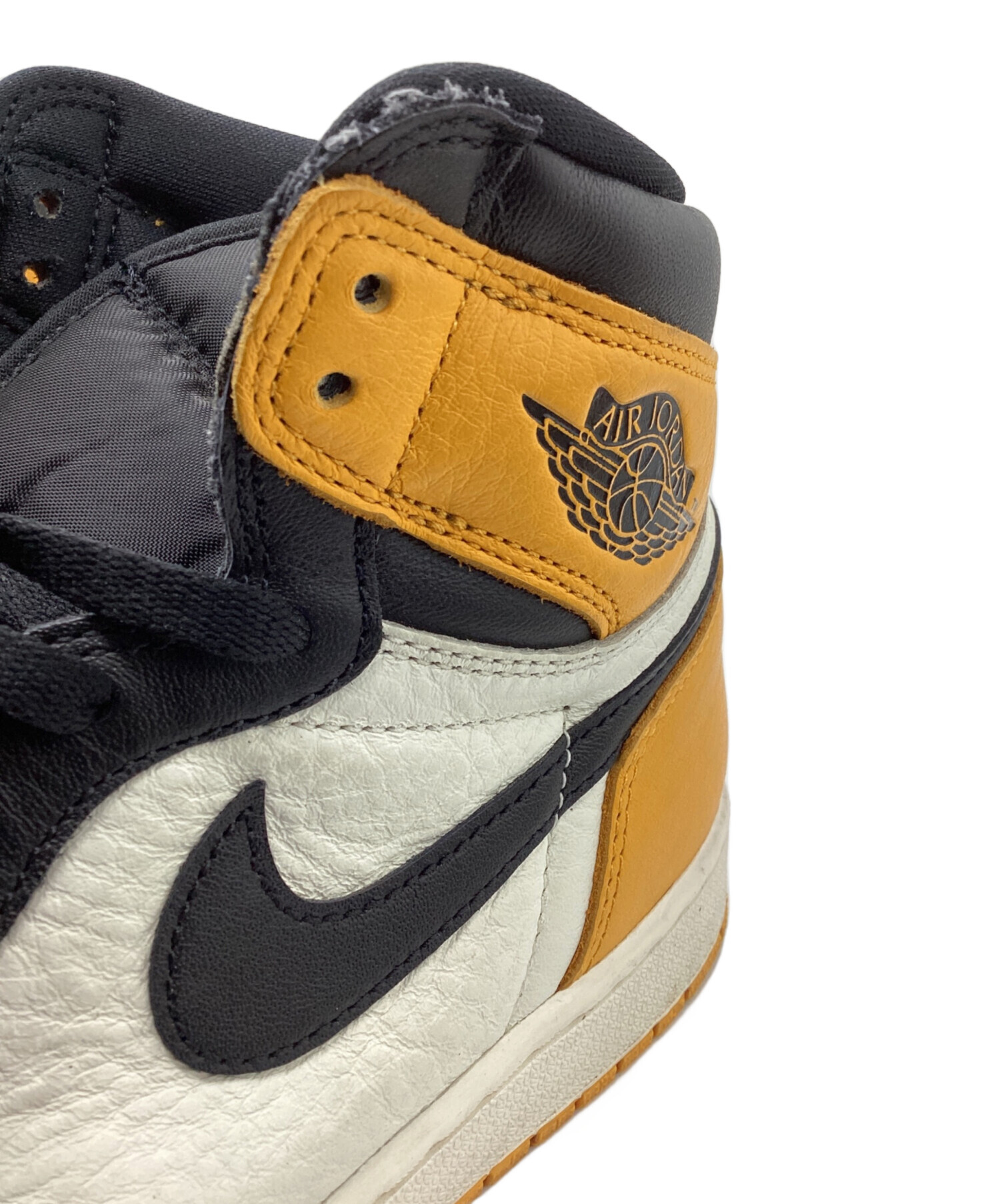 NIKE ナイキ スニーカー 28cm 黒x黄 【古着】【中古】 中古・古着通販】NIKE (ナイキ) AIR JORDAN 1 RETRO HIGH OG イエロー