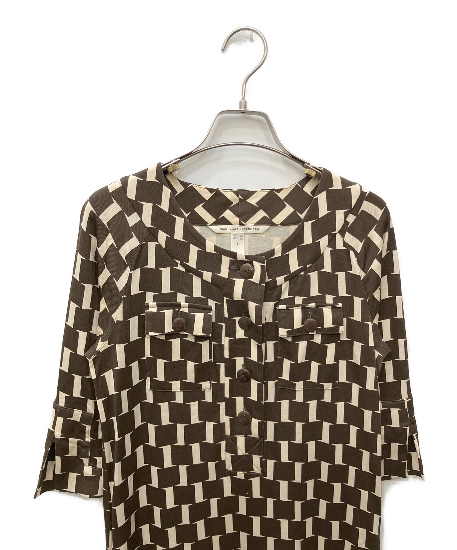 中古・古着通販】DIANE VON FURSTENBERG (ダイアンフォンファステン