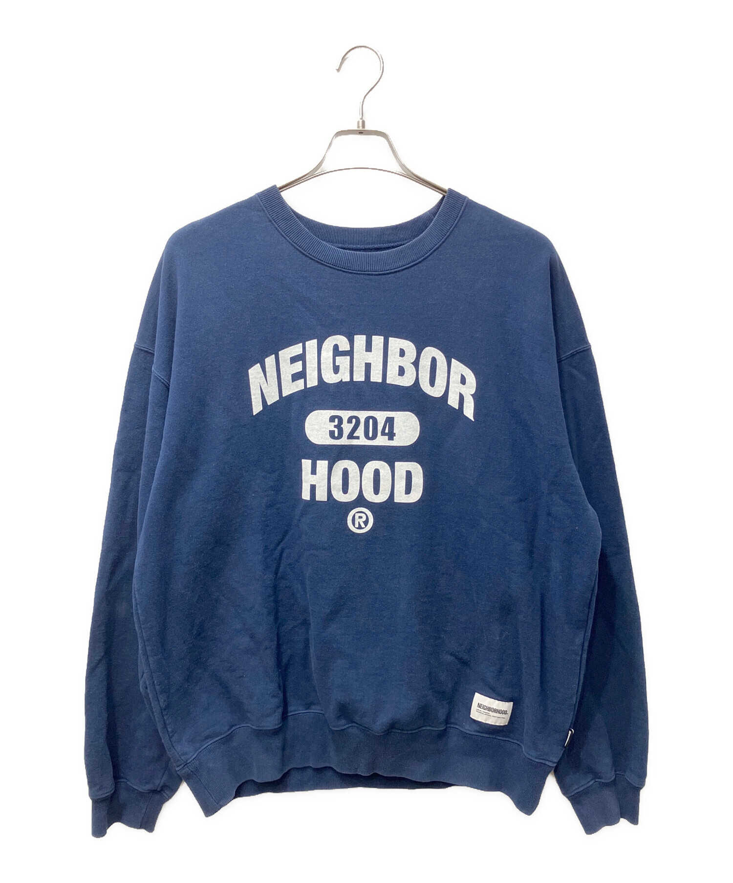 【中古】NEIGHBORHOOD | ネイバーフッド COLLEGE SWEATSHIRT スウェット 231FPNH-CSM01 グリーン サイズ：M【イオン広店】 中古・古着通販】NEIGHBORHOOD (ネイバーフッド) COLLEGE SWEATSHIRT