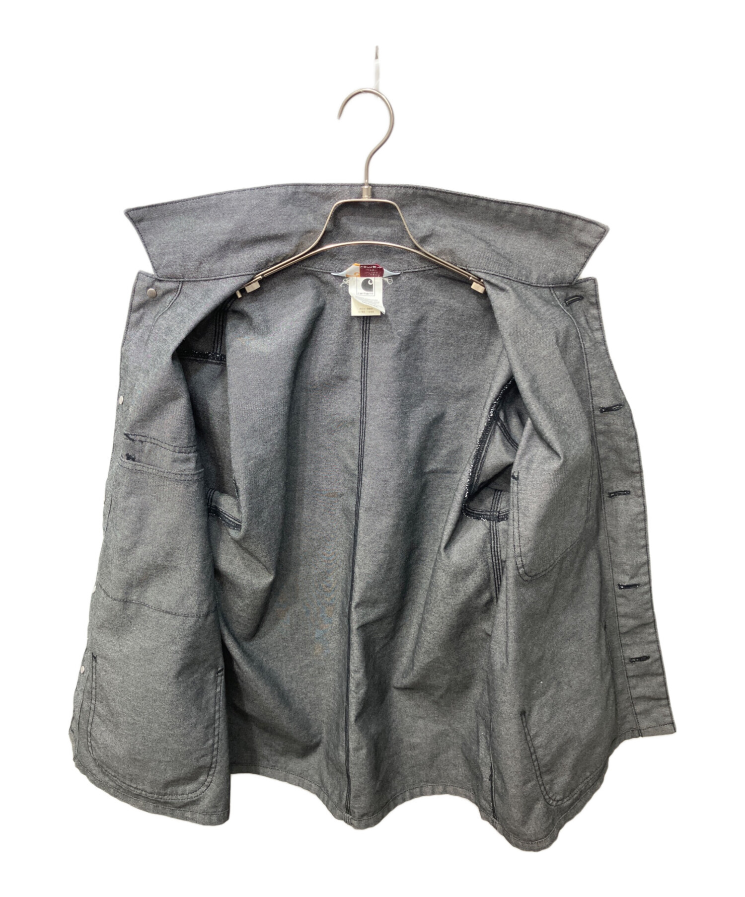 Carhartt カバーオール X-LARGE グレー 90sヴィンテージ 中古・古着通販】CarHartt (カーハート) コットンカバーオール グレー