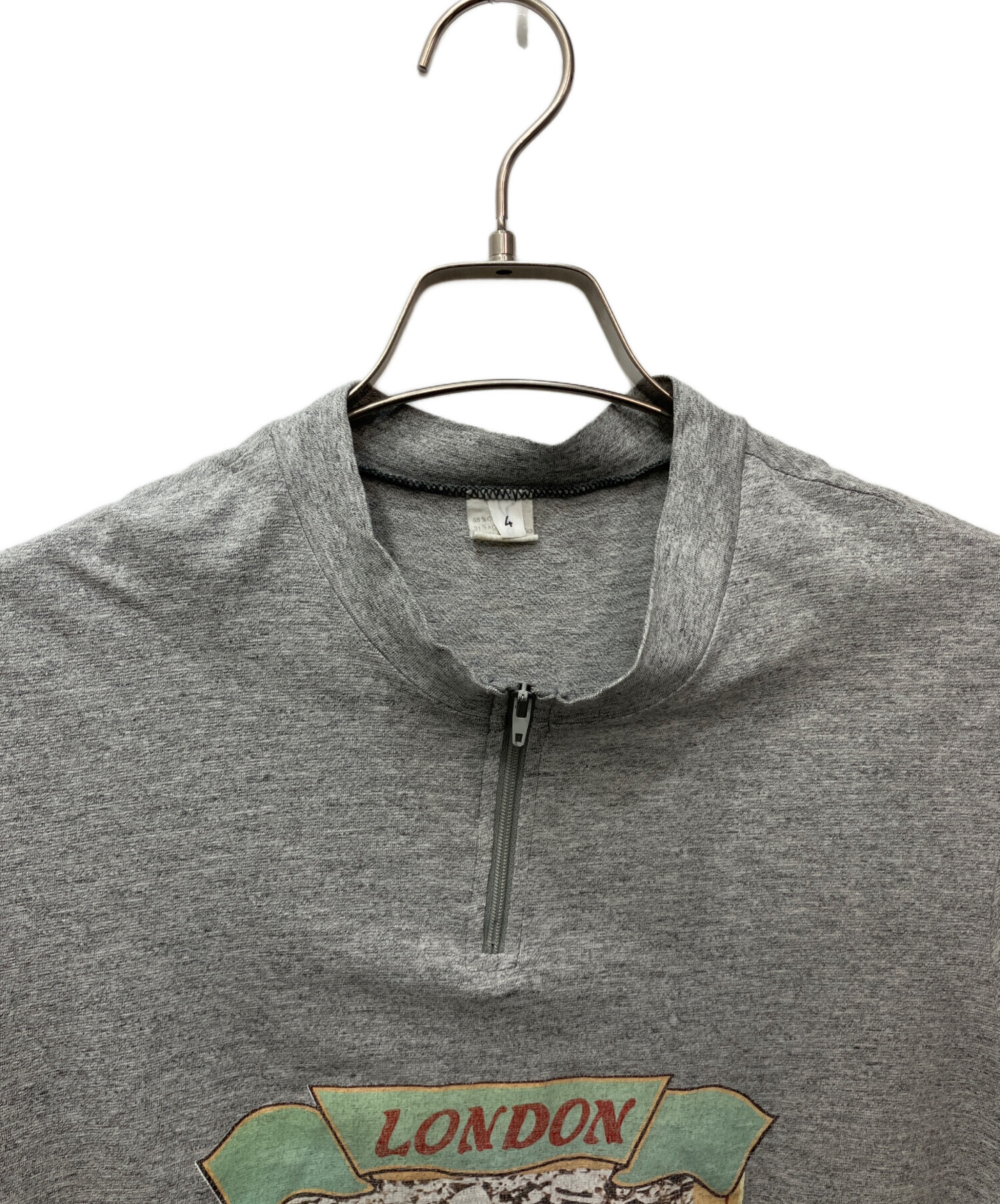 中古・古着通販】USED (ユーズド) ハーフジップサイクリングシャツ
