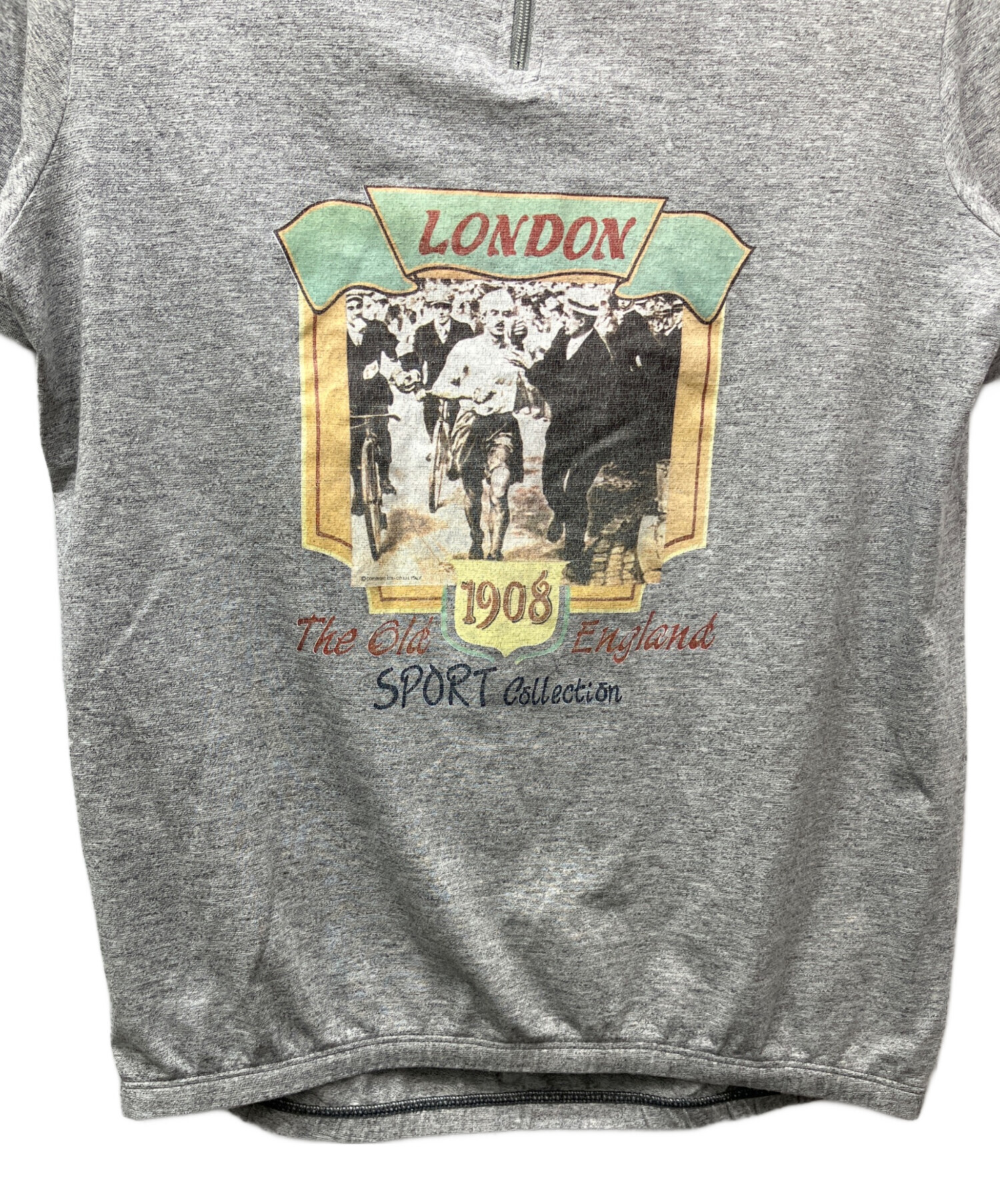 中古・古着通販】USED (ユーズド) ハーフジップサイクリングシャツ