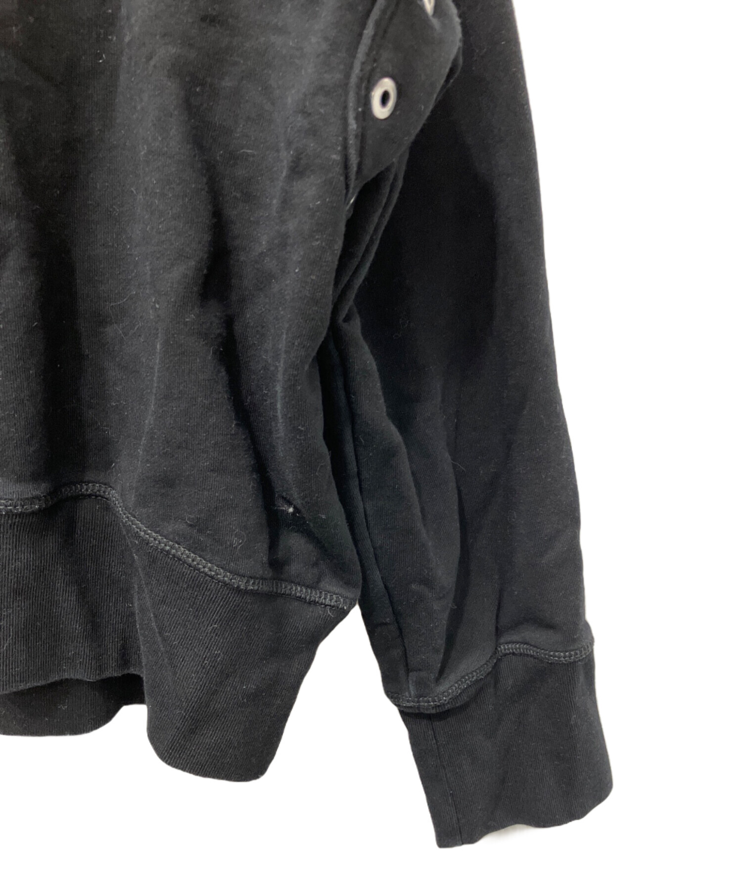 中古・古着通販】DIESEL (ディーゼル) 有刺鉄線刺繍スウェット