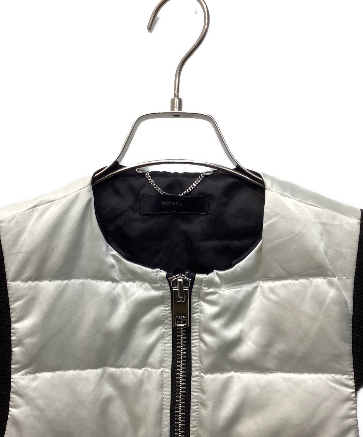 中古・古着通販】DIESEL (ディーゼル) バイカラーダブルジップダウン