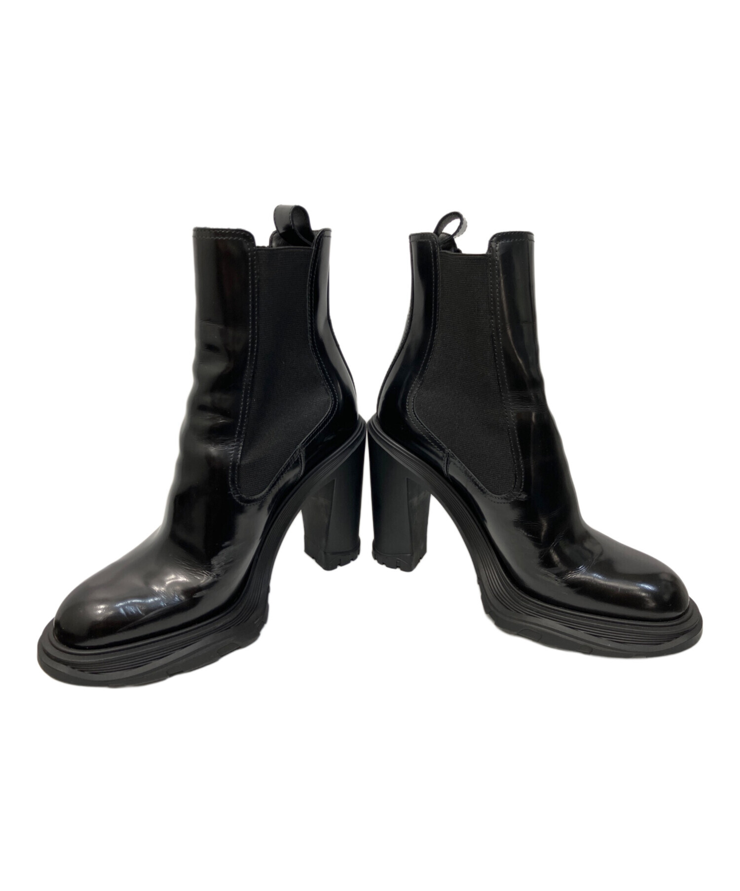 Alexander McQueen アレキサンダーマックイーン　ブーツ 中古・古着通販】ALEXANDER McQUEEN (アレキサンダーマックイーン