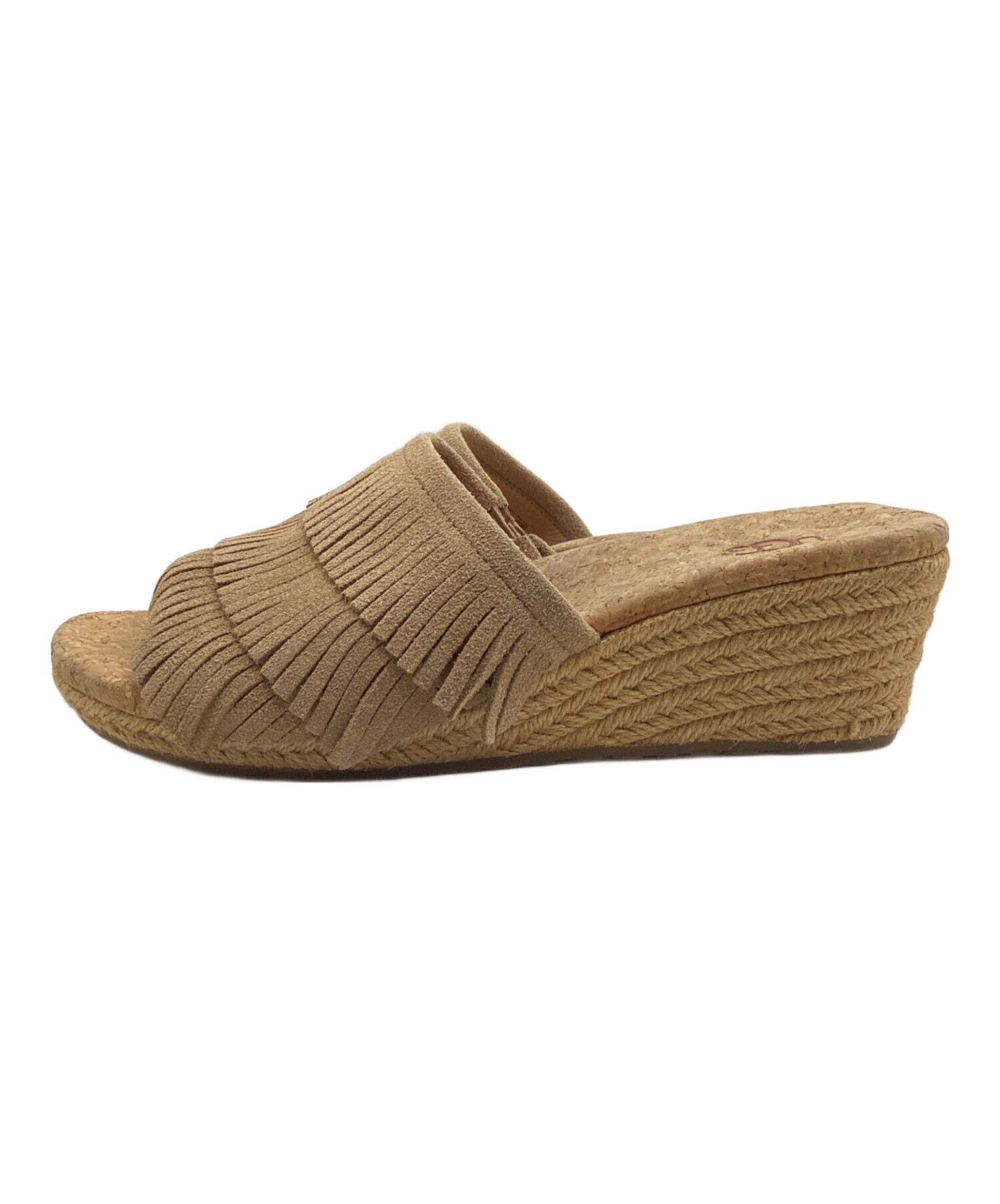 UGG ウェッジソール サンダル 新品未使用　定価23000円　最終値下げです。 中古・古着通販】UGG (アグ) ウェッジソールサンダル アイボリー