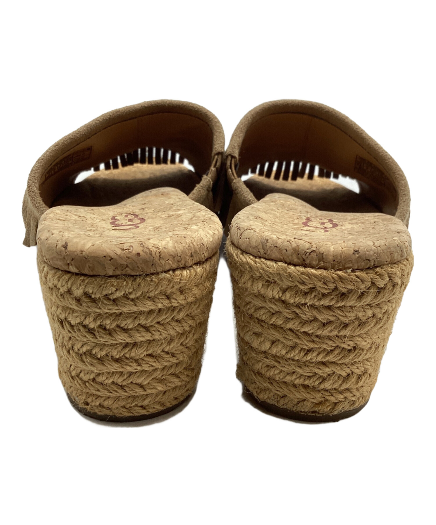 中古・古着通販】UGG (アグ) ウェッジソールサンダル アイボリー