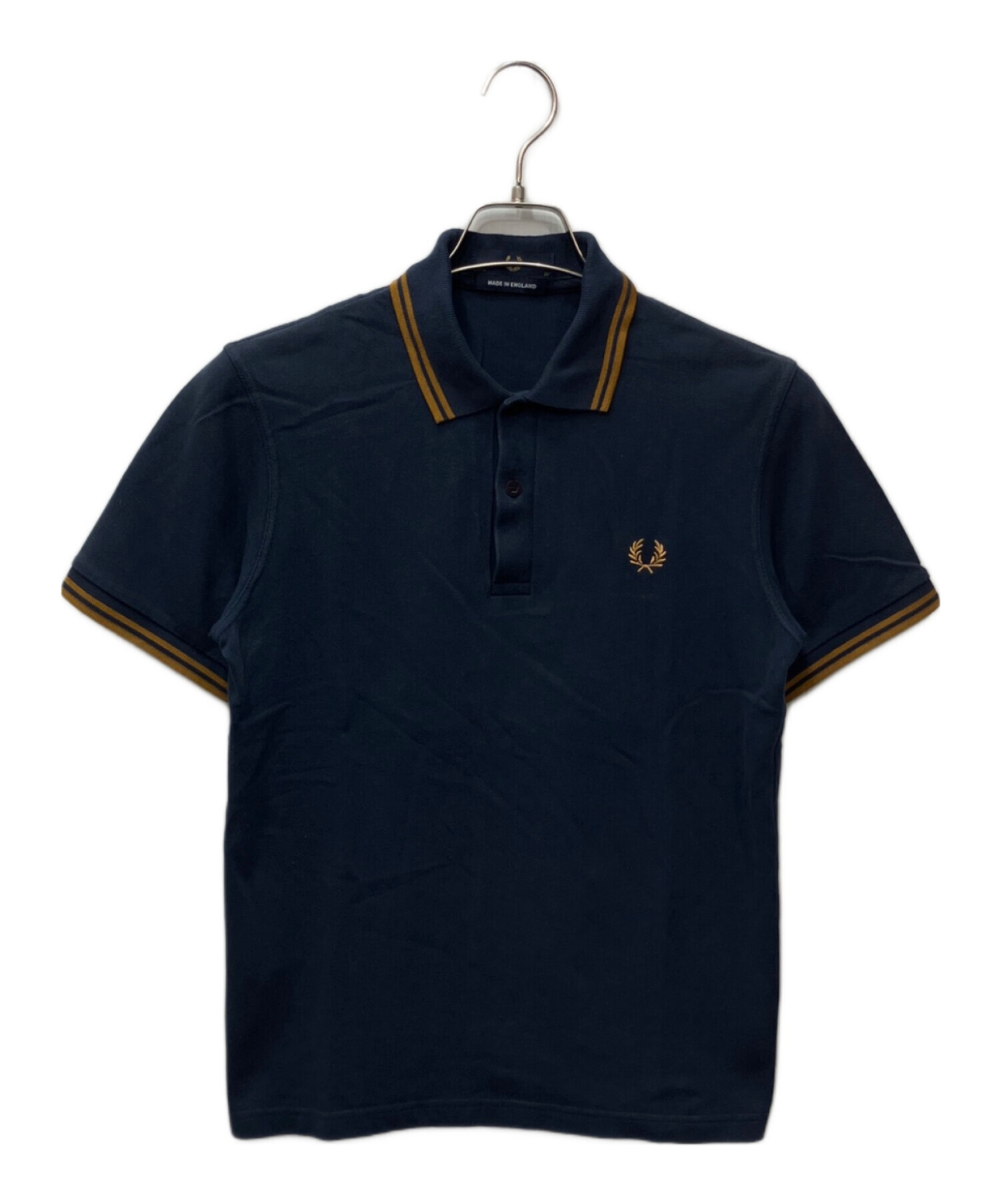 中古・古着通販】FRED PERRY (フレッドペリー) ポロシャツ ネイビー