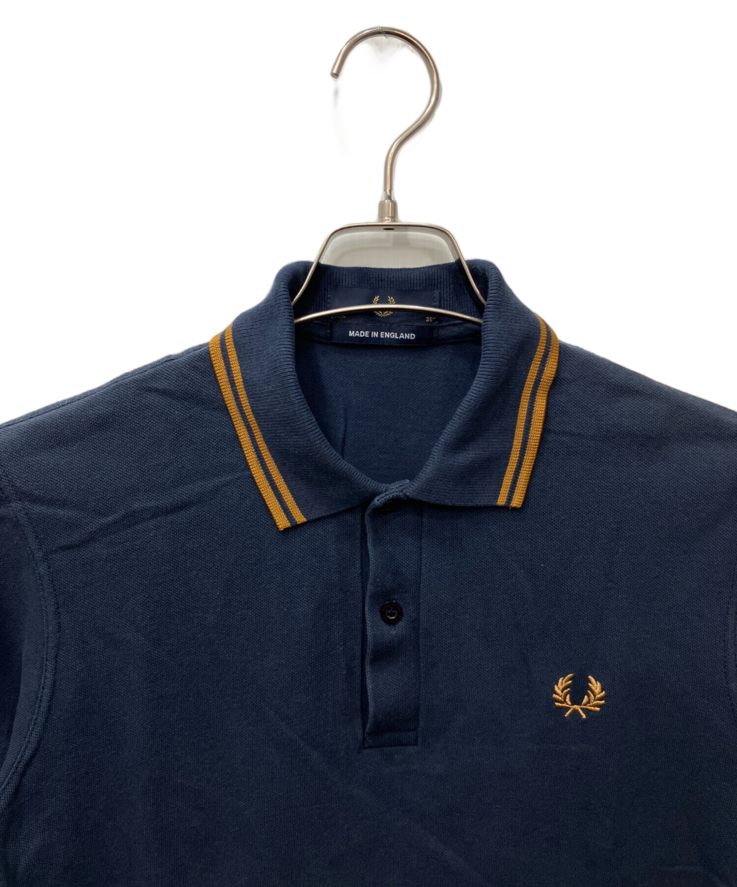 中古・古着通販】FRED PERRY (フレッドペリー) ポロシャツ ネイビー