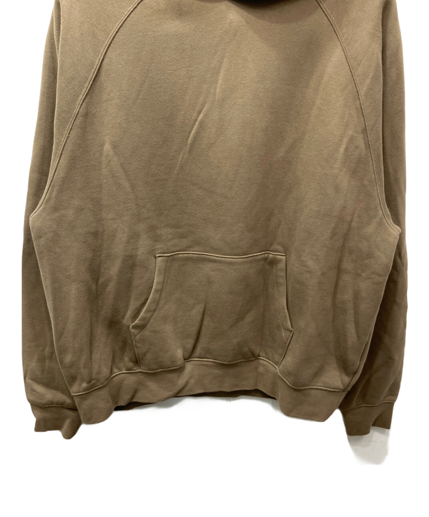 Fear of God ESSENTIALS パーカー S 茶 【古着】【中古】 中古・古着通販】FOG ESSENTIALS (フィアオブゴッド エッセンシャル