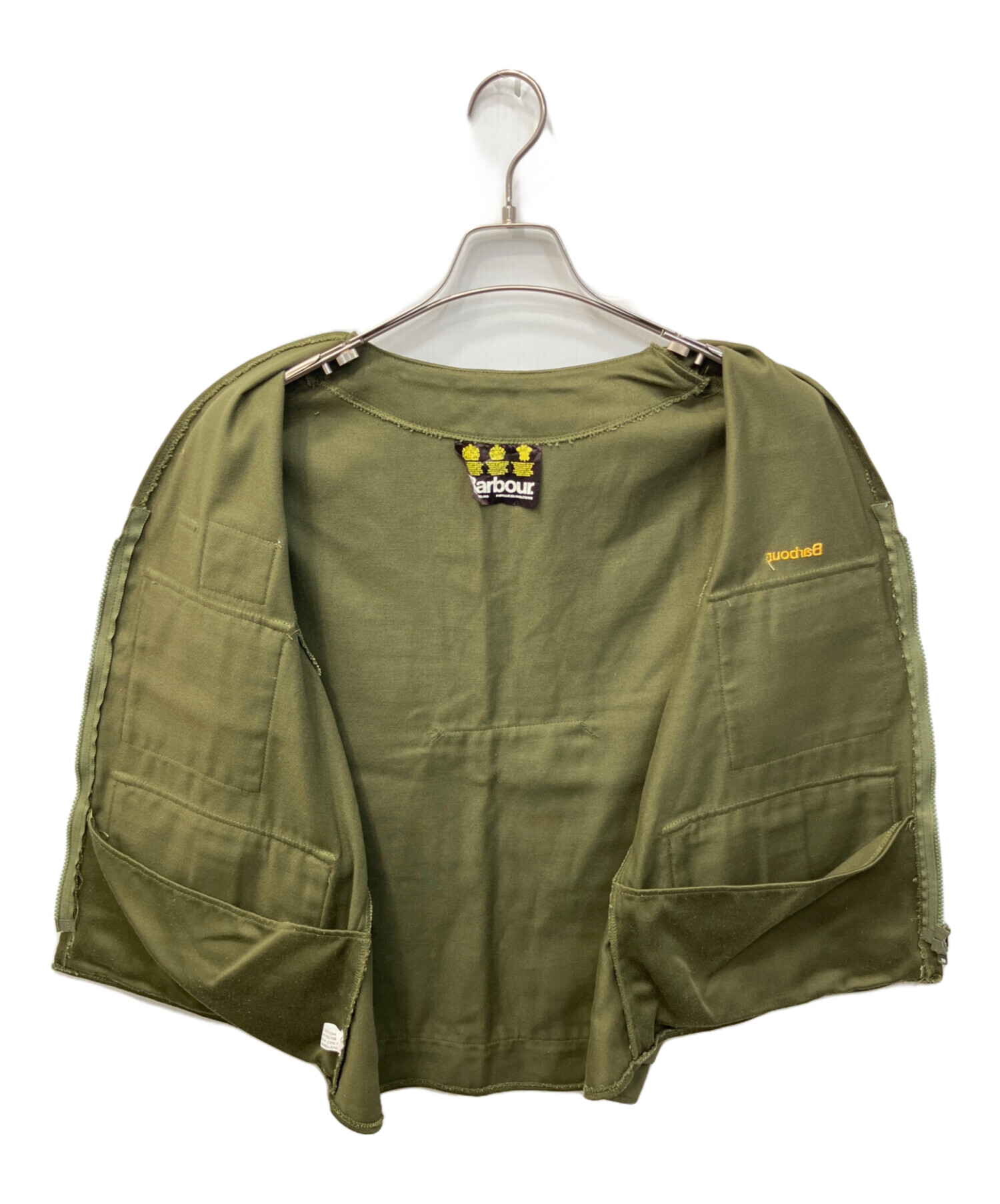 中古・古着通販】Barbour (バブアー) フィッシングベスト オリーブ