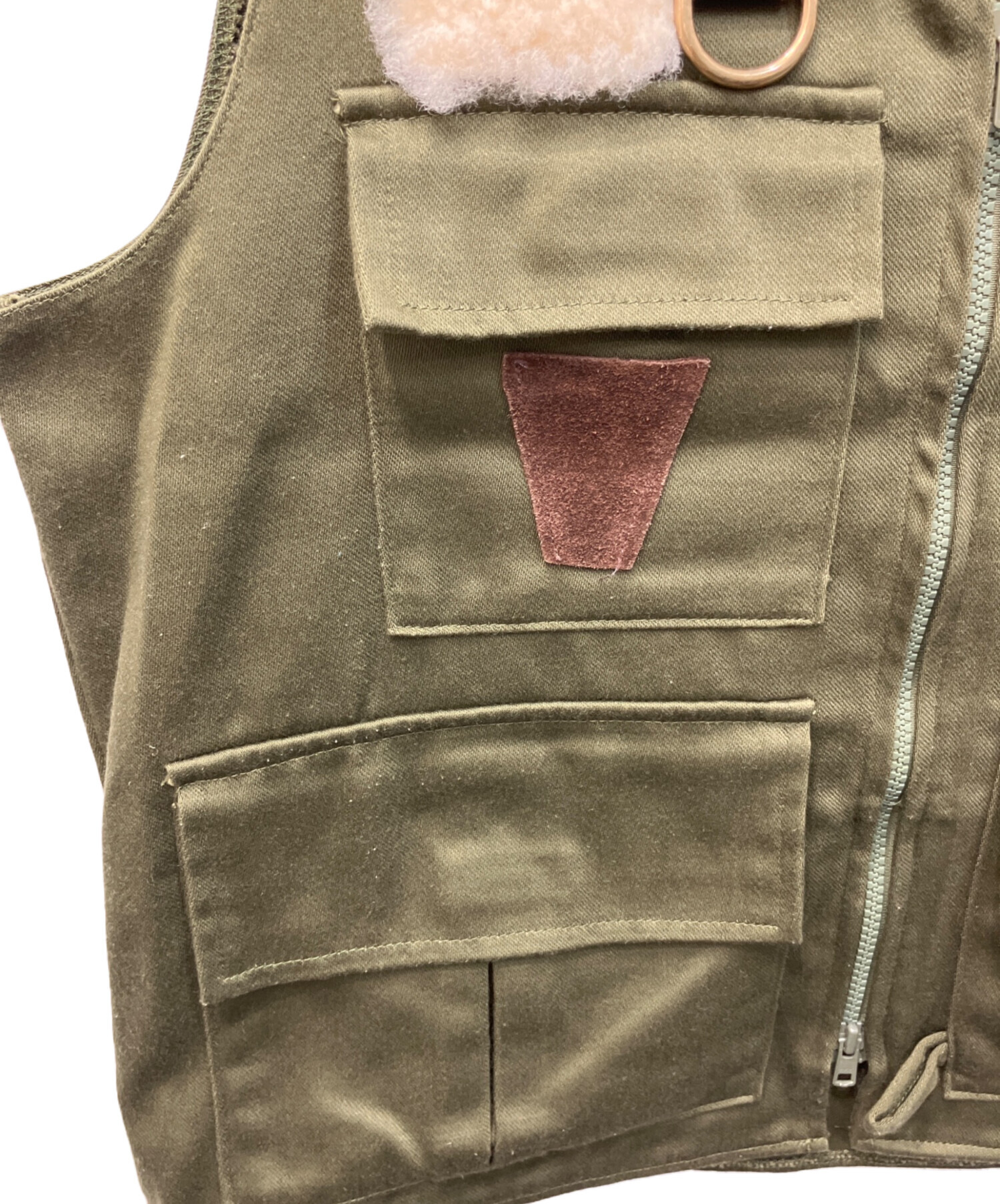 中古・古着通販】Barbour (バブアー) フィッシングベスト オリーブ