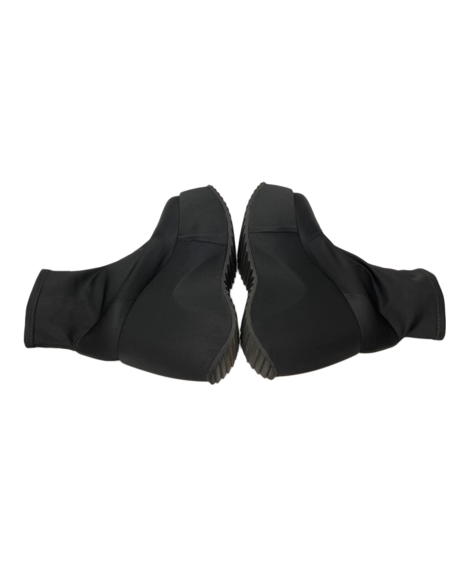 中古・古着通販】YELLO (イエロ) TOKYO BLACK PLATFORM SHORT BOOTS