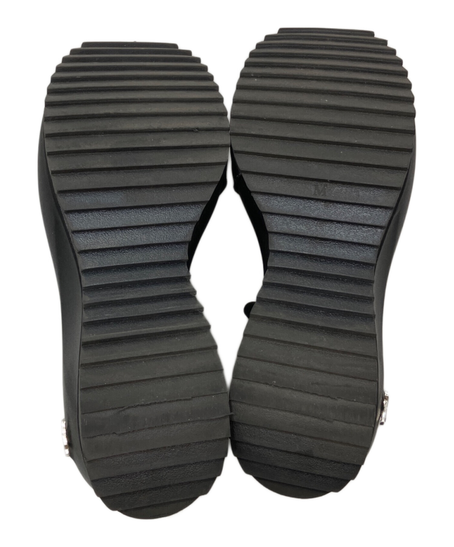 中古・古着通販】YELLO (イエロ) TOKYO BLACK PLATFORM SHORT BOOTS