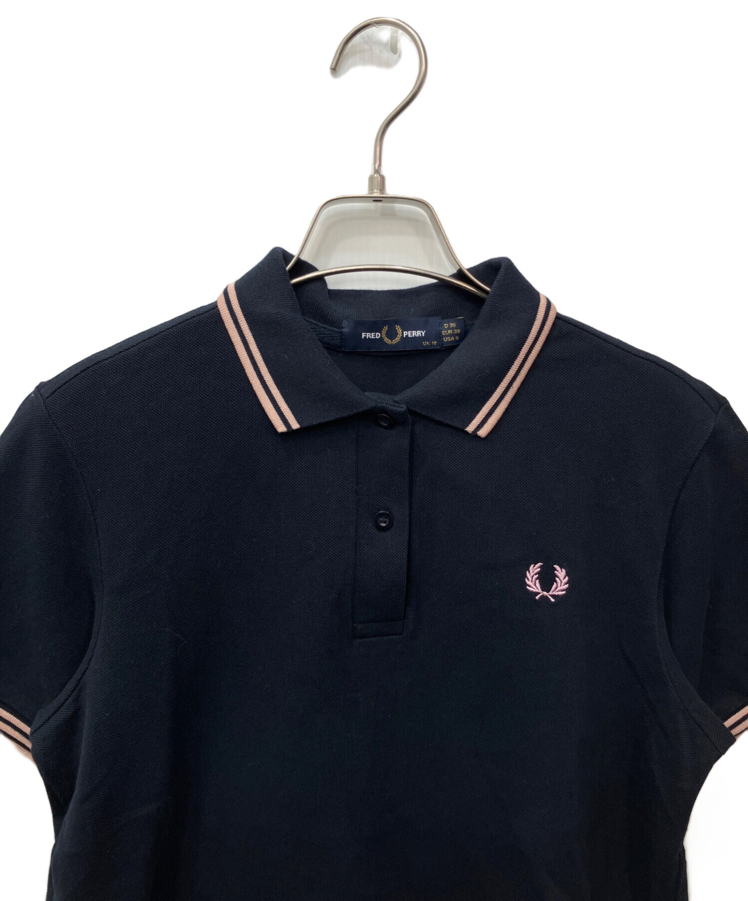 3連休限定お値下げ【タグあり/新品】FRED PERRY ネイビー ポロシャツ 中古・古着通販】FRED PERRY (フレッドペリー) ポロシャツ ネイビー