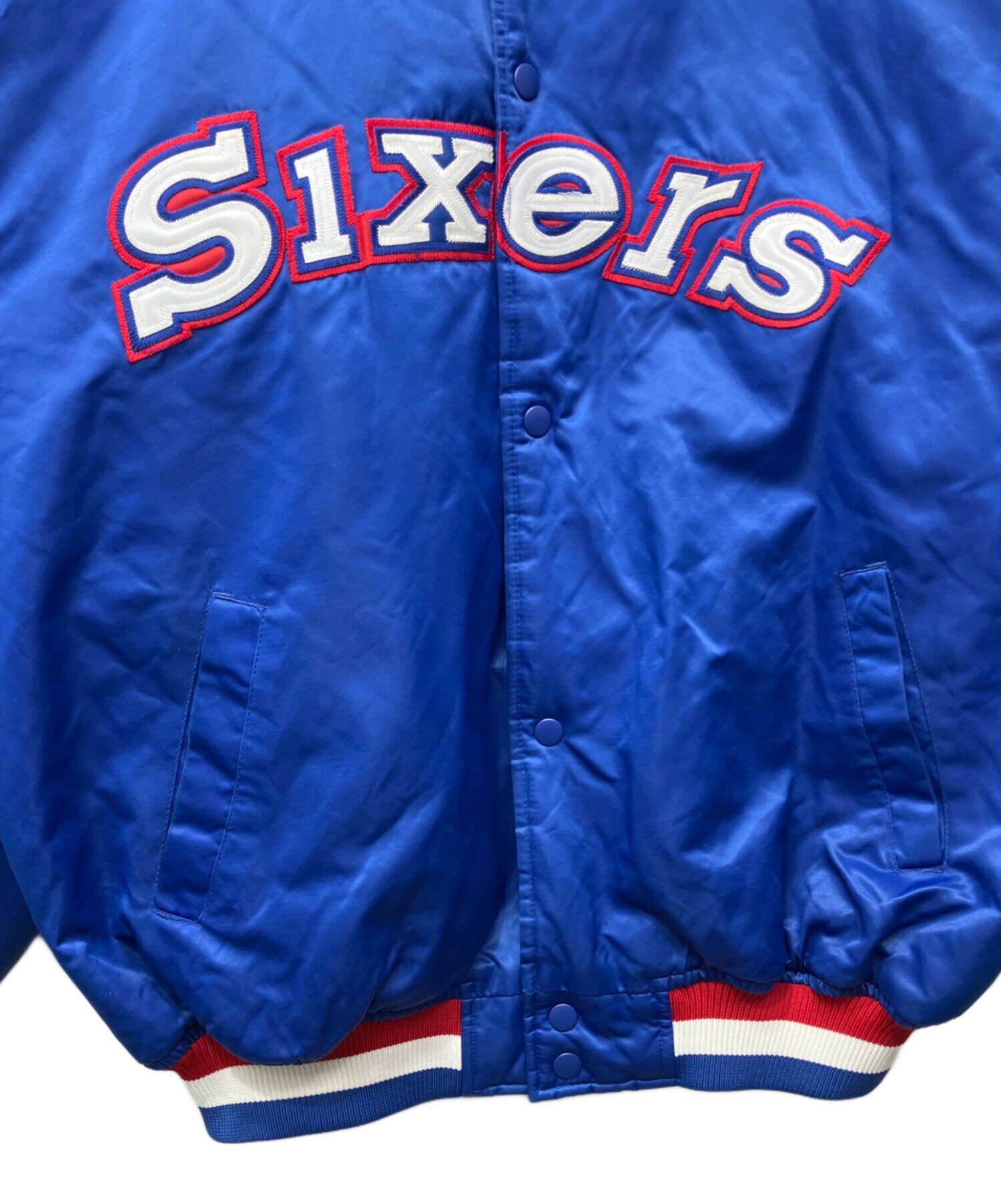 〈希少〉NBA デッドストック　hardwood classics スタジャン 中古・古着通販】HARDWOOD CLASSICS (ハードウッドクラシック) 90's