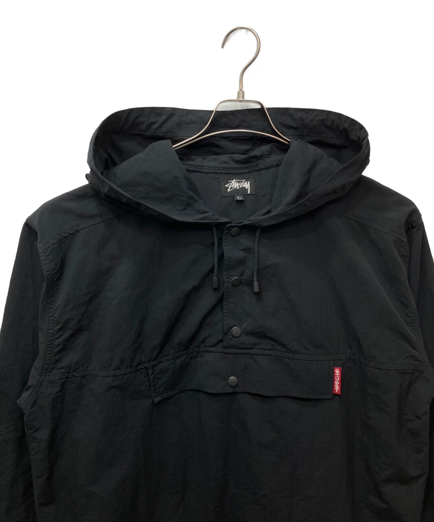stussy コットンアノラックパーカー 中古・古着通販】stussy (ステューシー) 80's アノラックパーカー