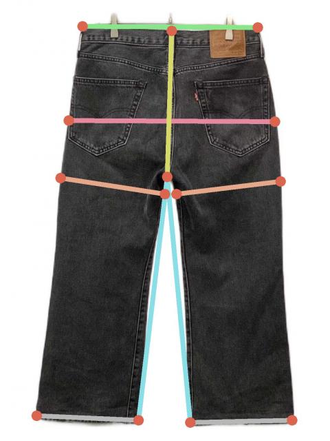 中古・古着通販】LEVI'S (リーバイス) 567 STAY LOOSE FLARE (ステイ